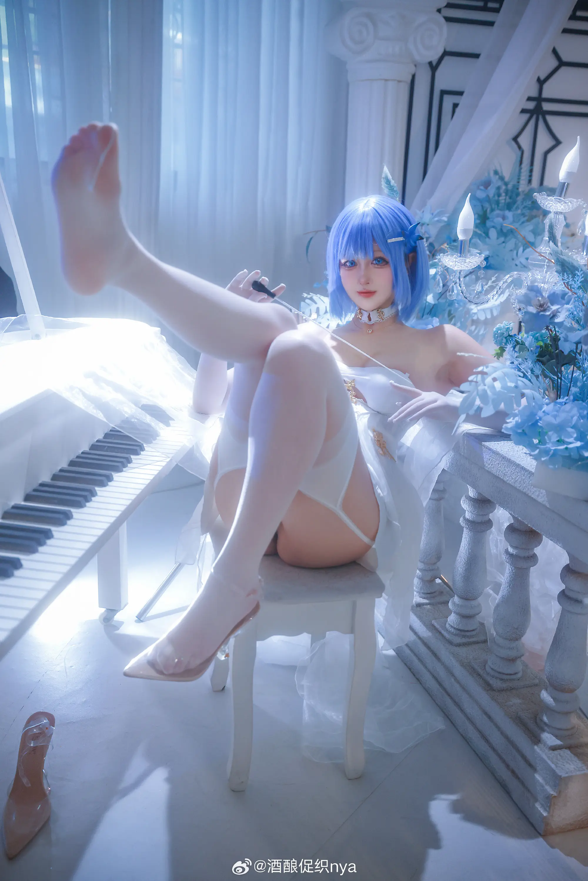 cosplay 碧蓝航线 恰巴耶夫 白骑兵的旋律@酒酿促织nya COSPLAY-第2张