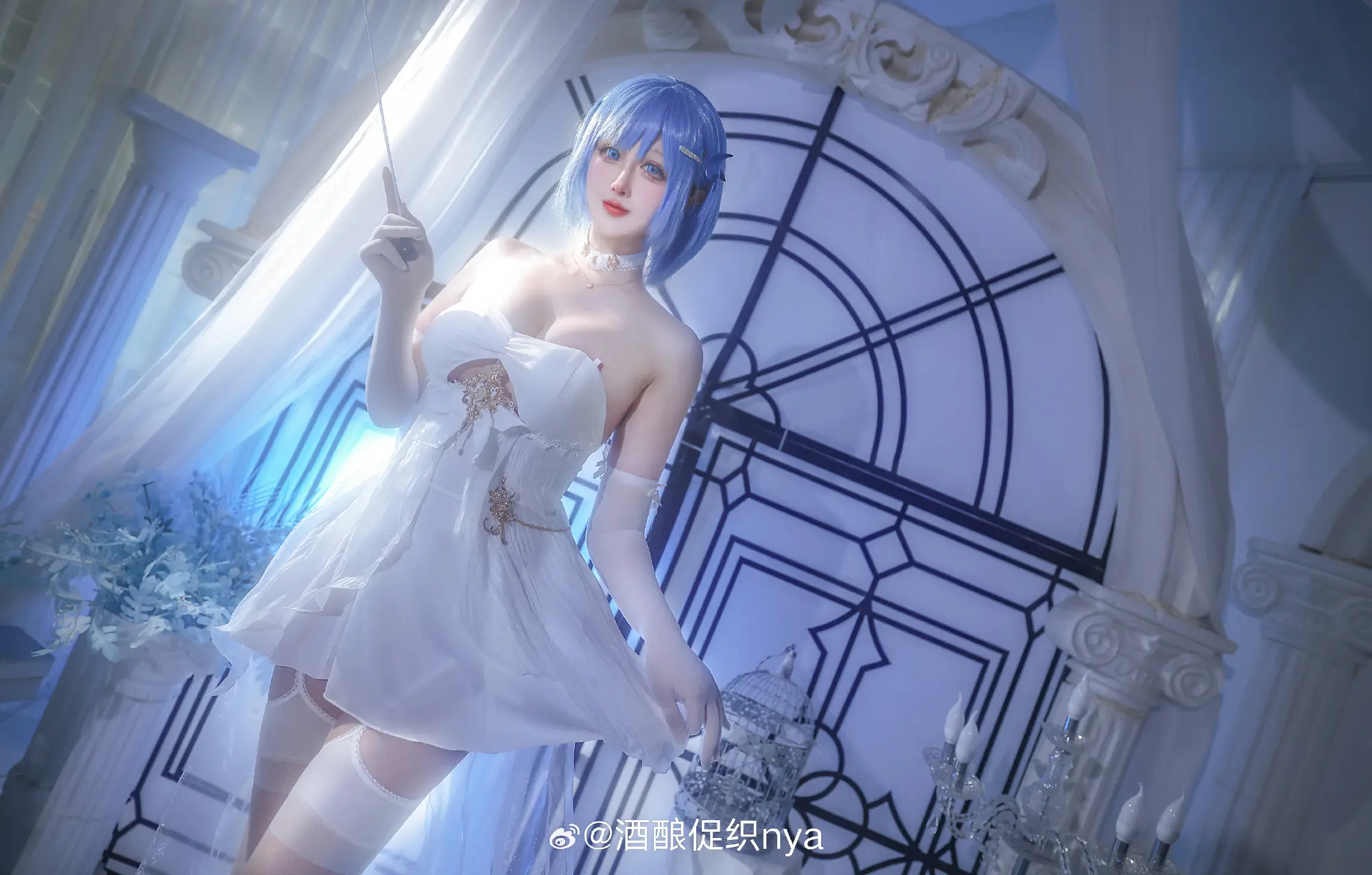 cosplay 碧蓝航线 恰巴耶夫 白骑兵的旋律@酒酿促织nya COSPLAY-第9张