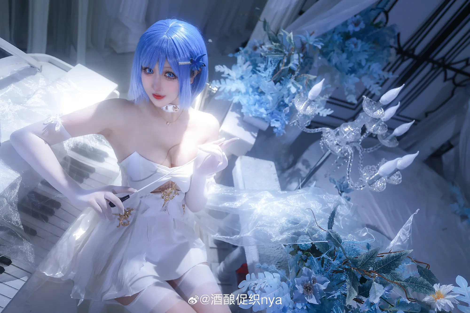 cosplay 碧蓝航线 恰巴耶夫 白骑兵的旋律@酒酿促织nya COSPLAY-第3张