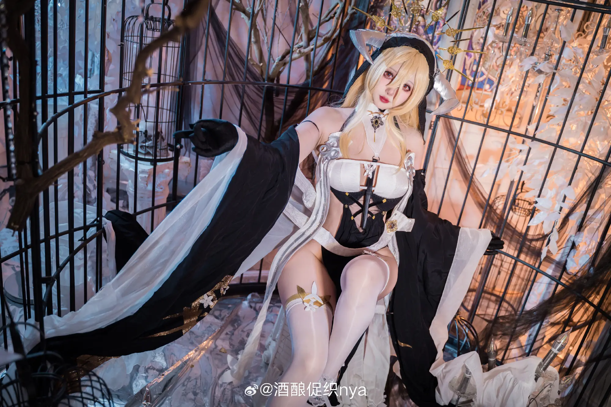 COSPLAY 我会为您祈福的，直到永远……永远…… 碧蓝航线怨仇 @酒酿促织nya COSPLAY-第2张