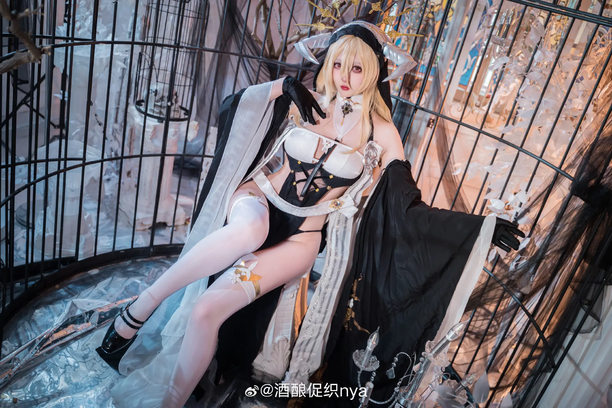 COSPLAY 我会为您祈福的，直到永远……永远…… 碧蓝航线怨仇 @酒酿促织nya COSPLAY-第5张