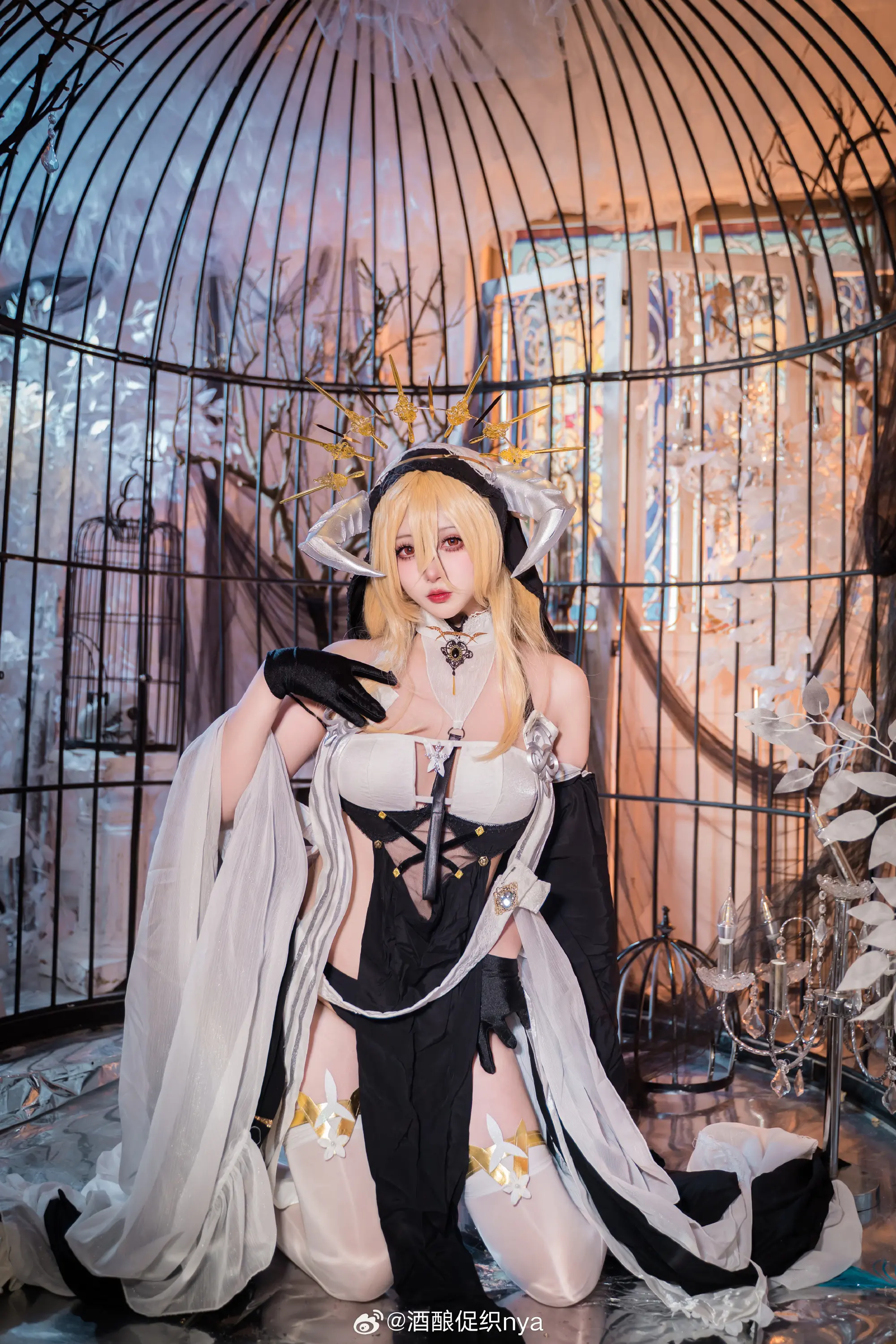 COSPLAY 我会为您祈福的，直到永远……永远…… 碧蓝航线怨仇 @酒酿促织nya COSPLAY-第11张