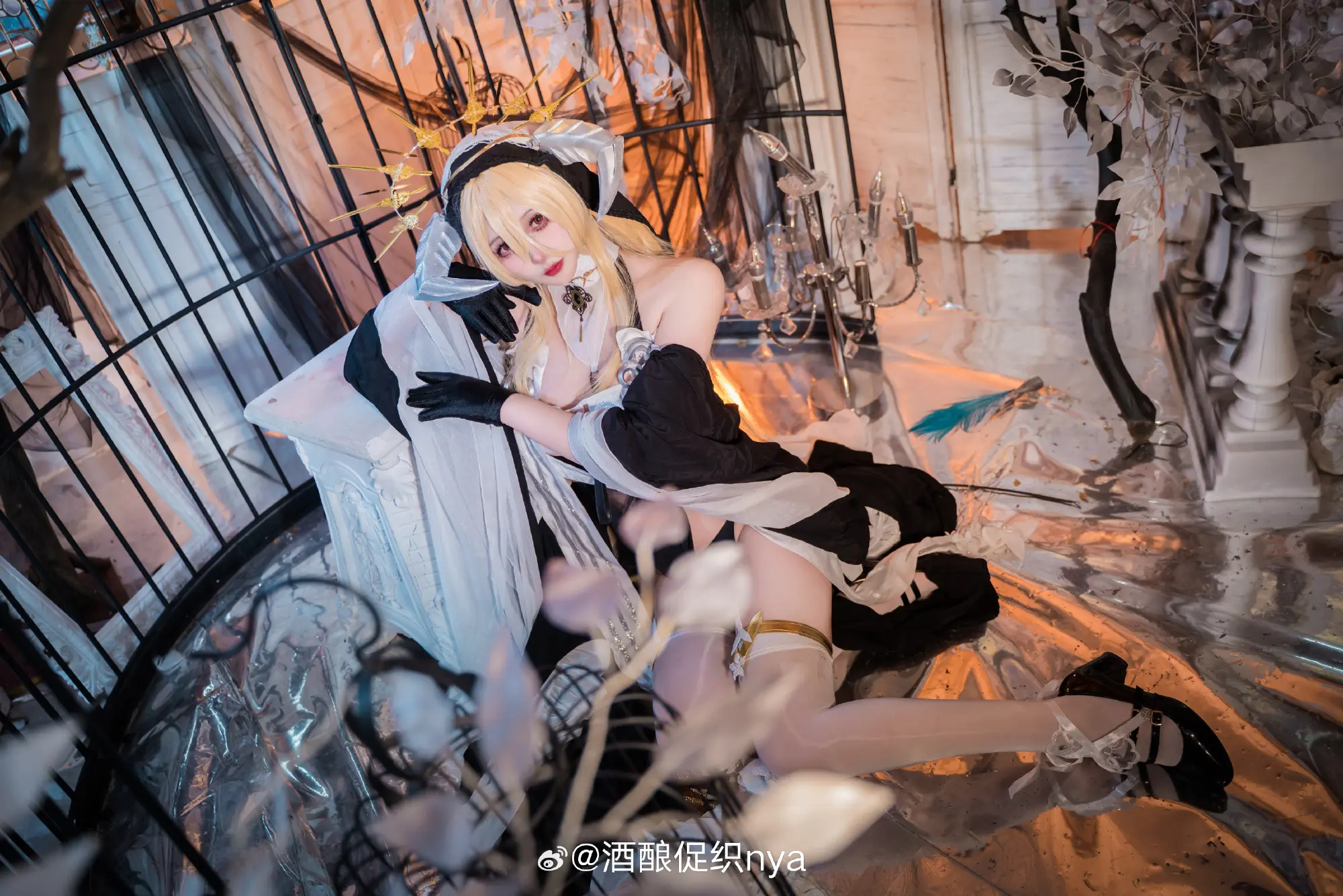 COSPLAY 我会为您祈福的，直到永远……永远…… 碧蓝航线怨仇 @酒酿促织nya COSPLAY-第12张