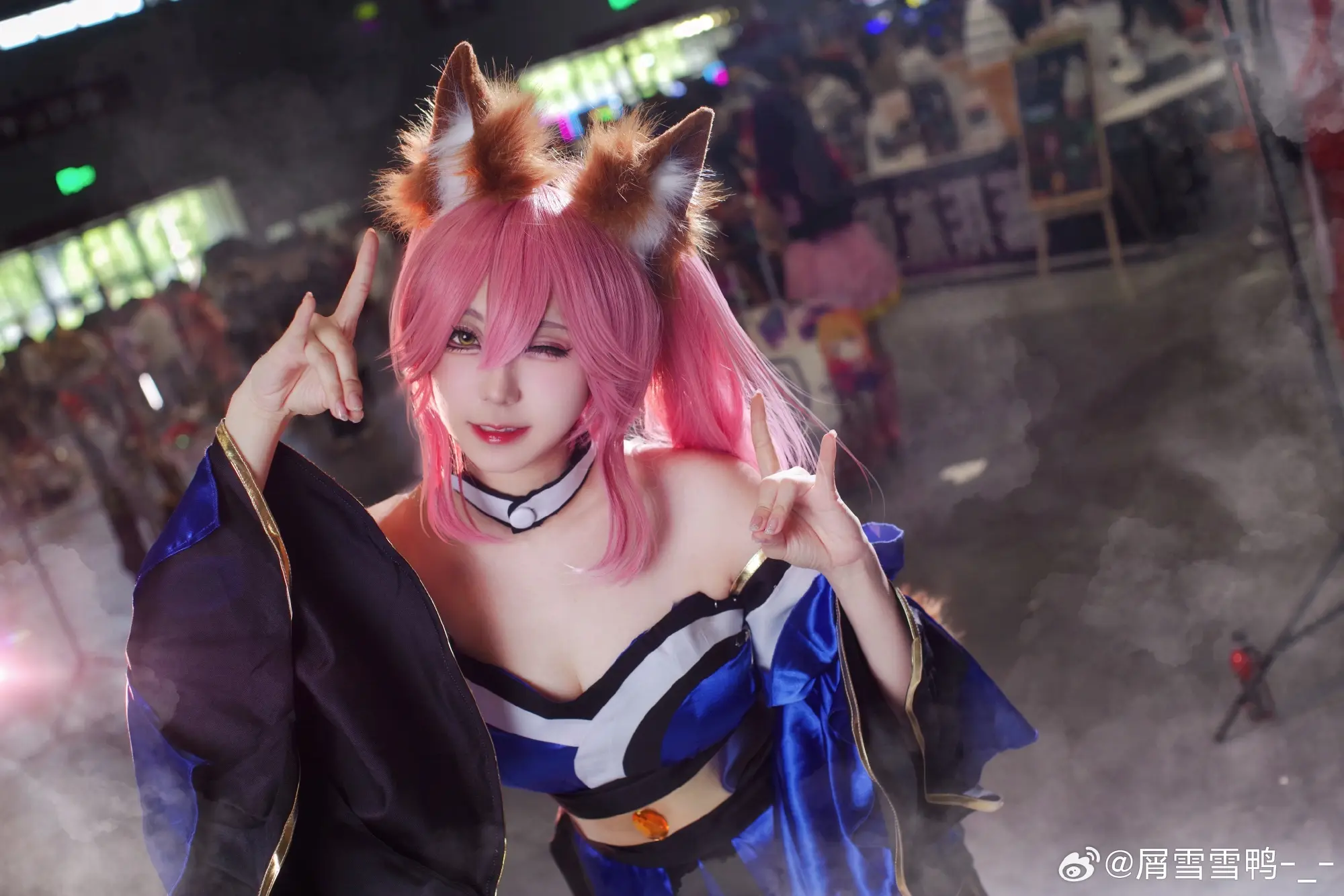虽然是很早之前的场照了orz请大家不要介意……… ​​​ 小玉场照来啦！@屑雪雪鸭-_- COSPLAY-第2张