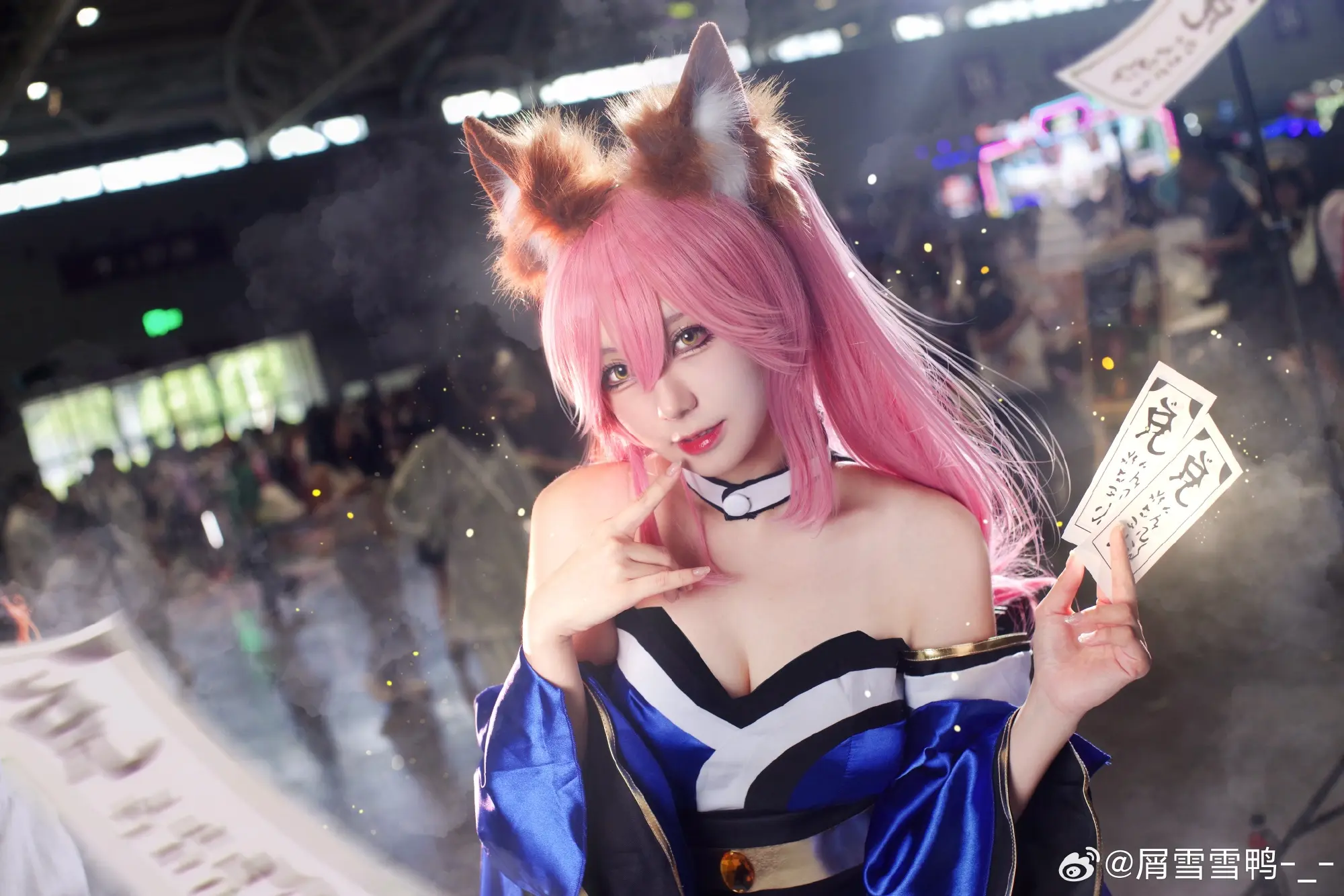虽然是很早之前的场照了orz请大家不要介意……… ​​​ 小玉场照来啦！@屑雪雪鸭-_- COSPLAY-第3张