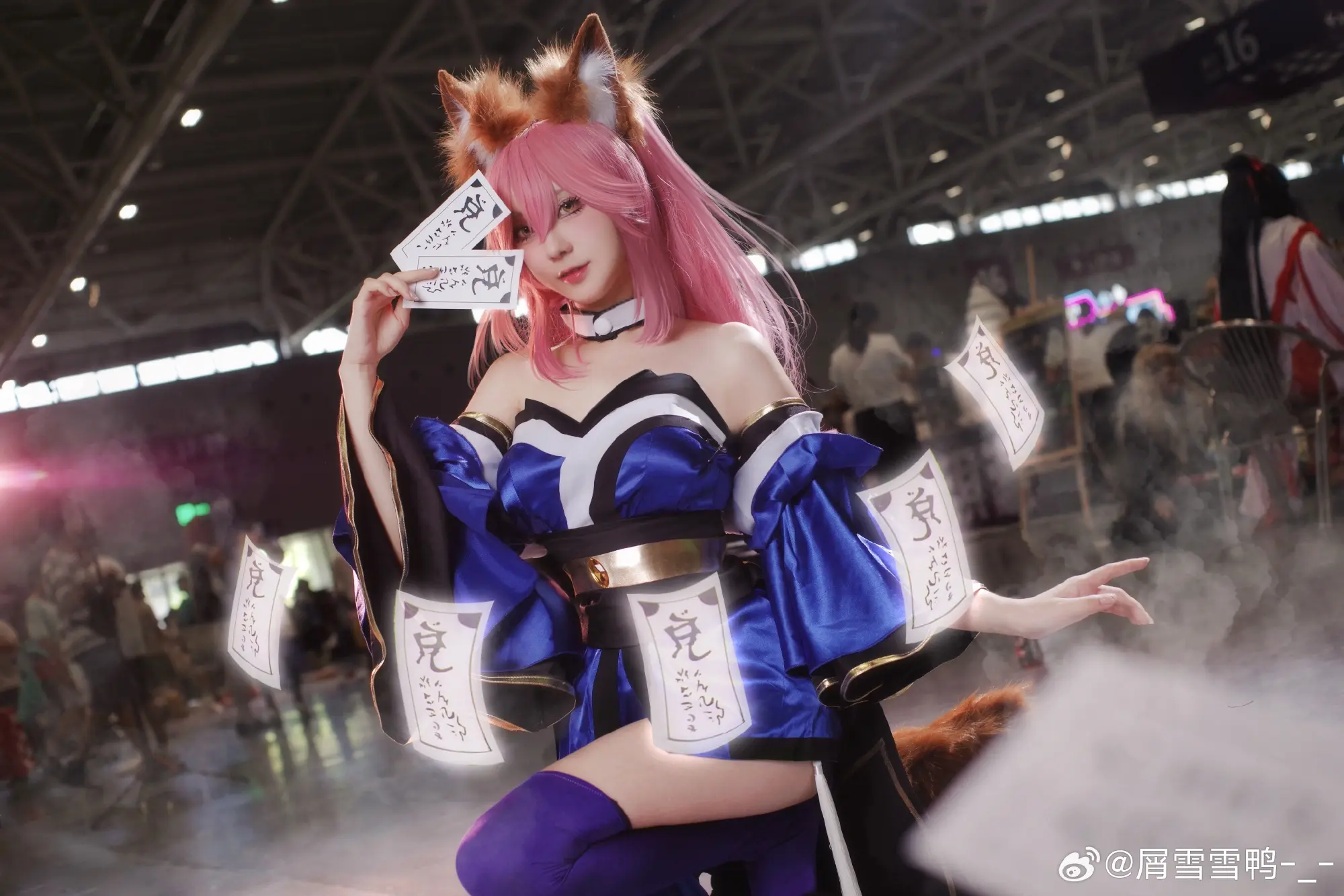虽然是很早之前的场照了orz请大家不要介意……… ​​​ 小玉场照来啦！@屑雪雪鸭-_- COSPLAY-第8张