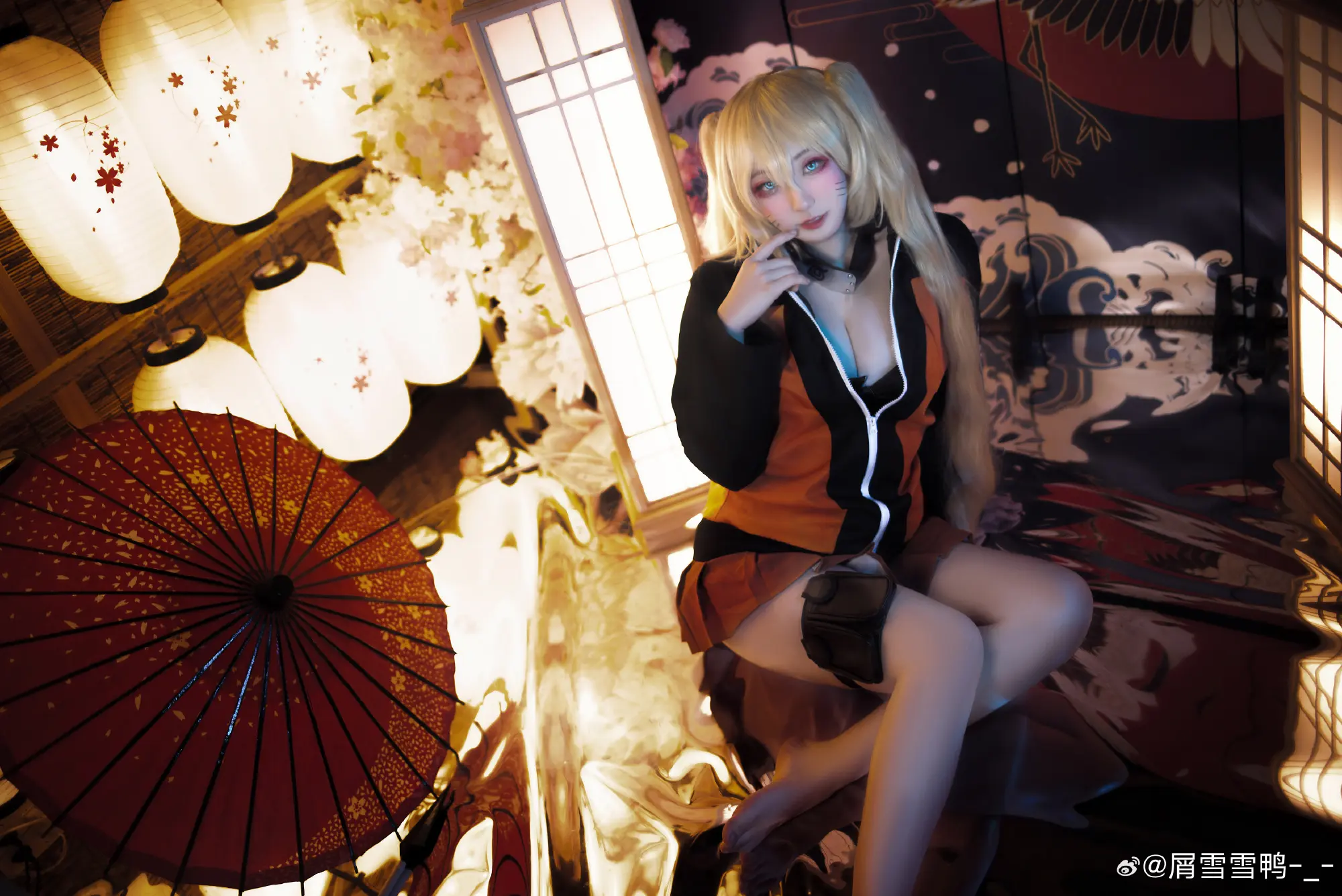 cosplay 🌀谁懂漩涡鸣子的魅力🌀 火影忍者 漩涡鸣人 性转@屑雪雪鸭-_- COSPLAY-第4张