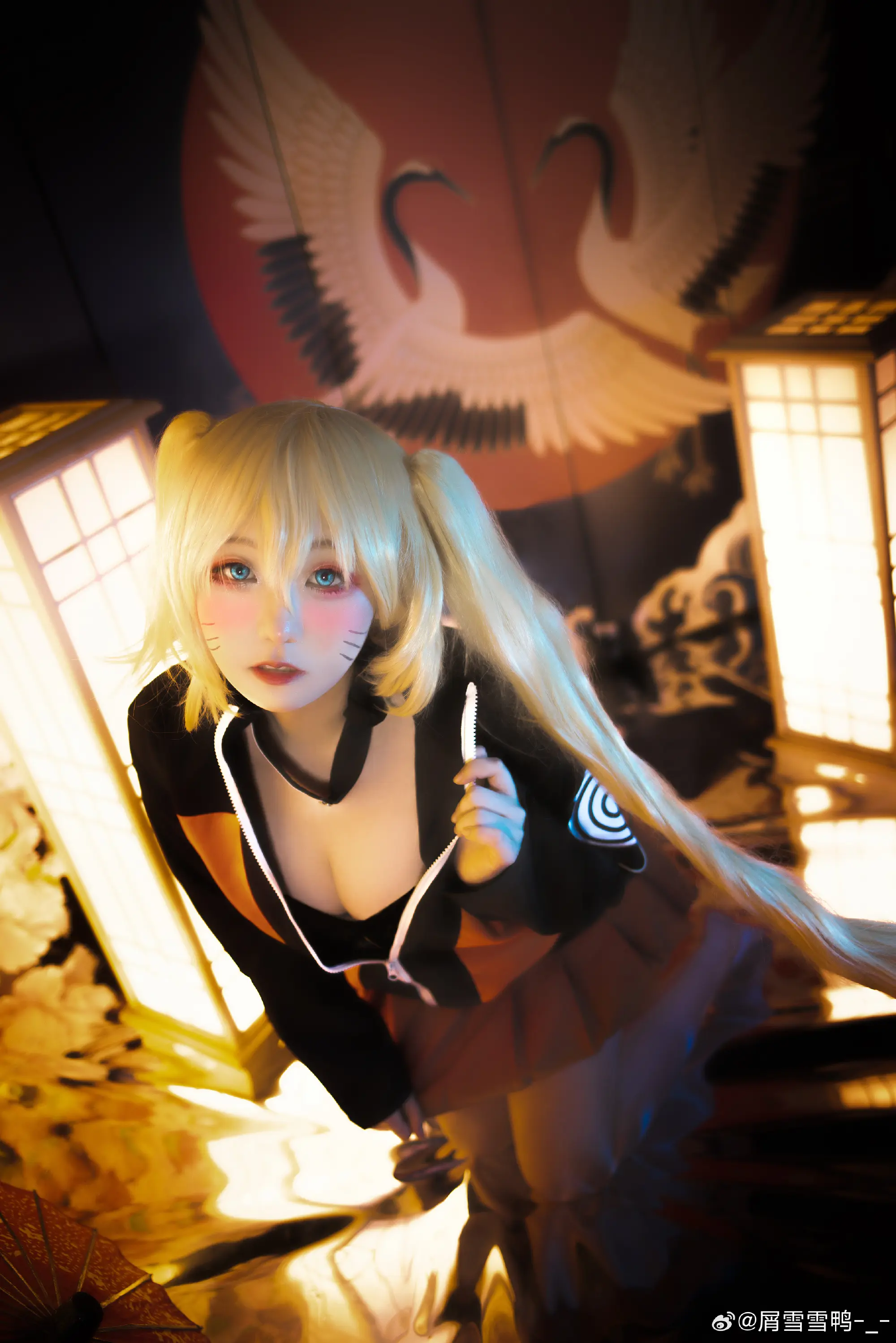 cosplay 🌀谁懂漩涡鸣子的魅力🌀 火影忍者 漩涡鸣人 性转@屑雪雪鸭-_- COSPLAY-第9张