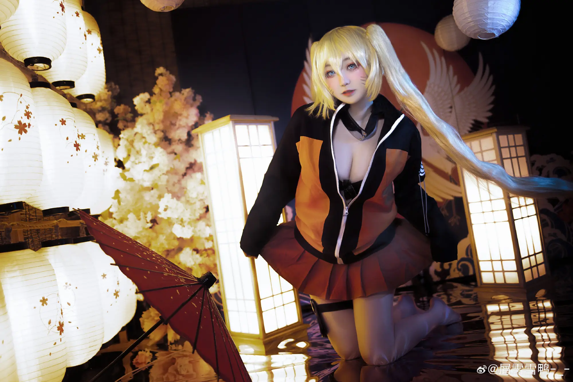 cosplay 🌀谁懂漩涡鸣子的魅力🌀 火影忍者 漩涡鸣人 性转@屑雪雪鸭-_- COSPLAY-第6张