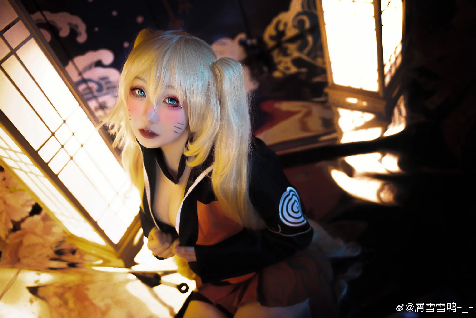 cosplay 🌀谁懂漩涡鸣子的魅力🌀 火影忍者 漩涡鸣人 性转@屑雪雪鸭-_- COSPLAY-第7张