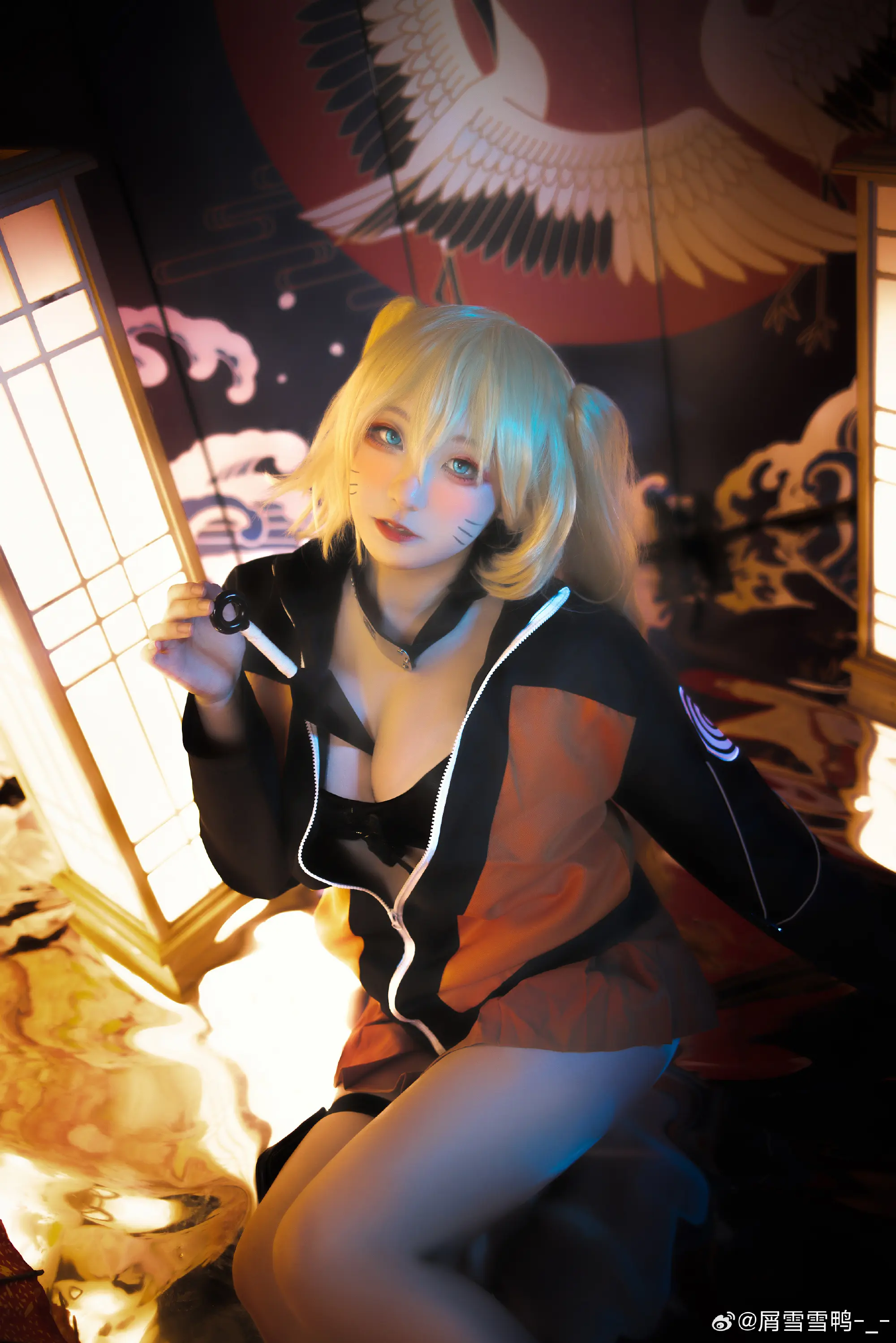 cosplay 🌀谁懂漩涡鸣子的魅力🌀 火影忍者 漩涡鸣人 性转@屑雪雪鸭-_- COSPLAY-第11张