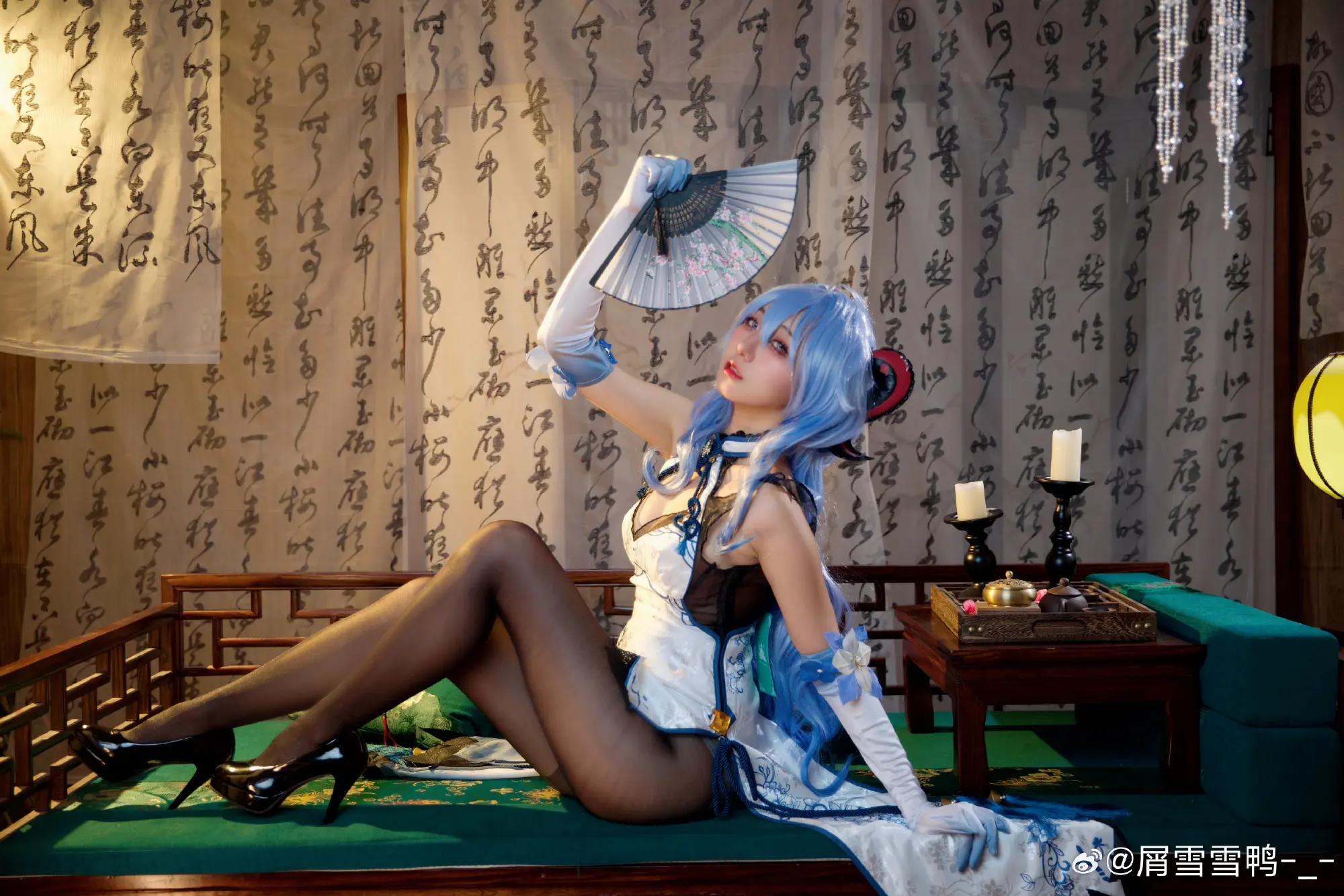 cosplay 原神 甘雨@屑雪雪鸭-_--公众号小姨ai