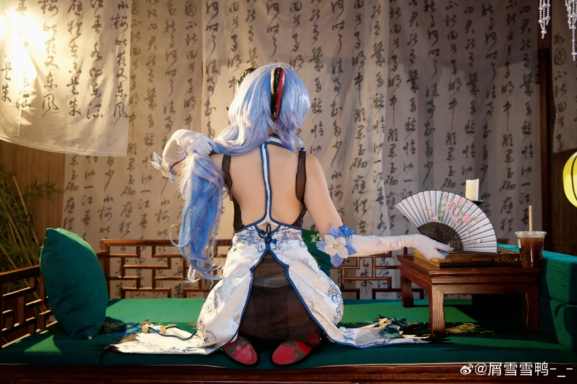 cosplay 原神 甘雨@屑雪雪鸭-_--公众号小姨ai