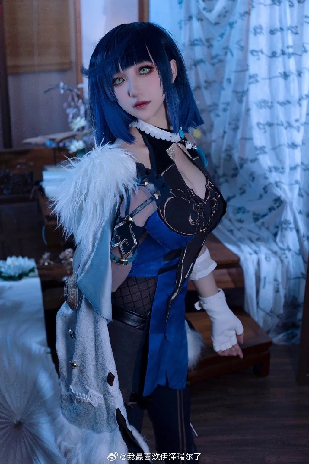 原神三周年 因提瓦特相聚 夜兰@我最喜欢伊泽瑞尔了 COSPLAY-第3张
