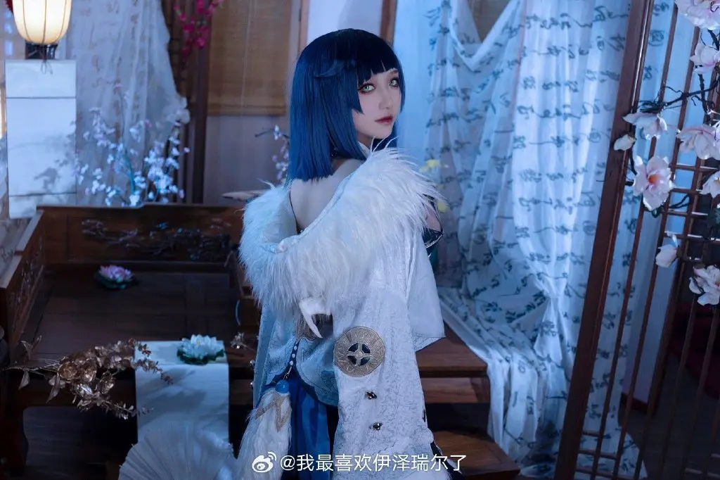 原神三周年 因提瓦特相聚 夜兰@我最喜欢伊泽瑞尔了 COSPLAY-第7张