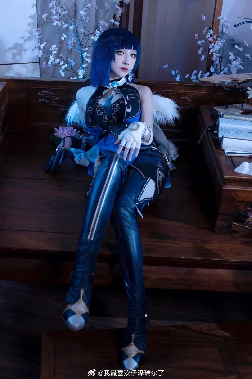 原神三周年 因提瓦特相聚 夜兰@我最喜欢伊泽瑞尔了 COSPLAY-第6张