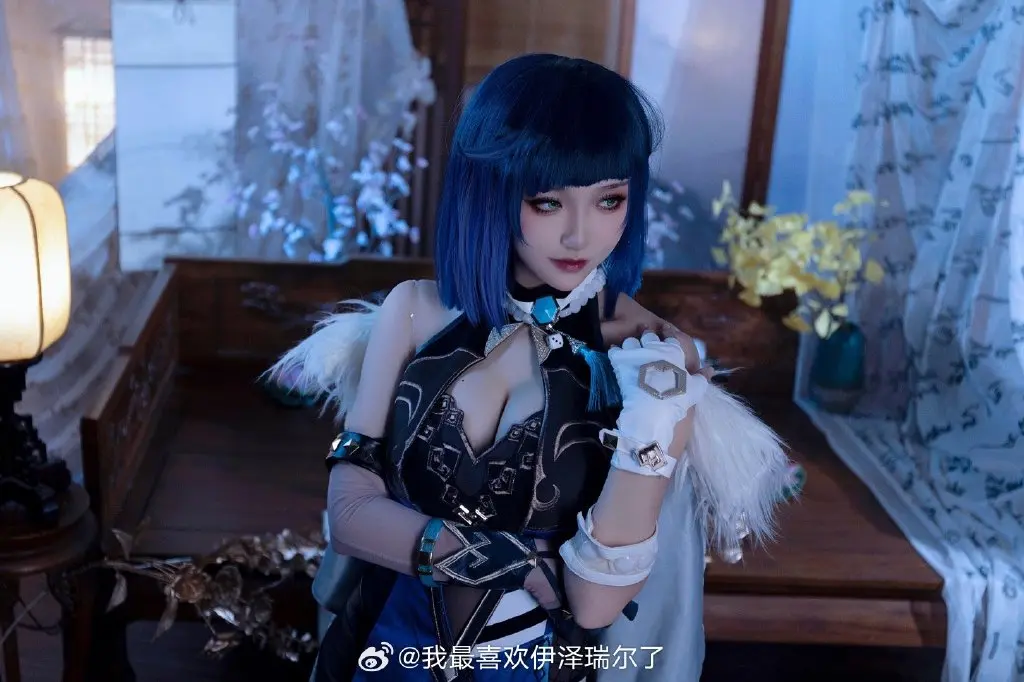 原神三周年 因提瓦特相聚 夜兰@我最喜欢伊泽瑞尔了 COSPLAY-第9张