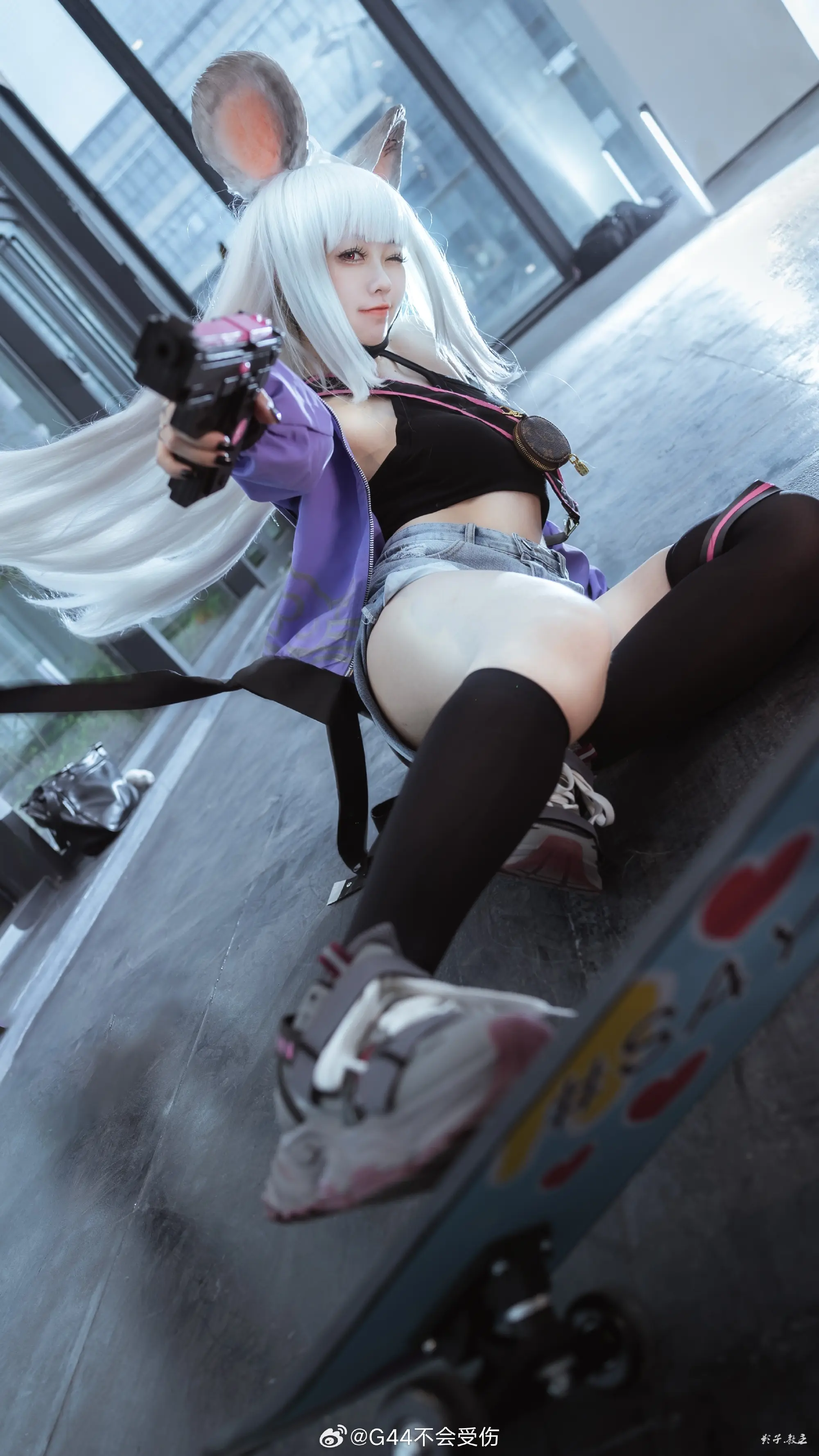 COSPLAY 这个，能用来做实验吗？ 蔚蓝档案 纱绫@G44不会受伤 COSPLAY-第5张