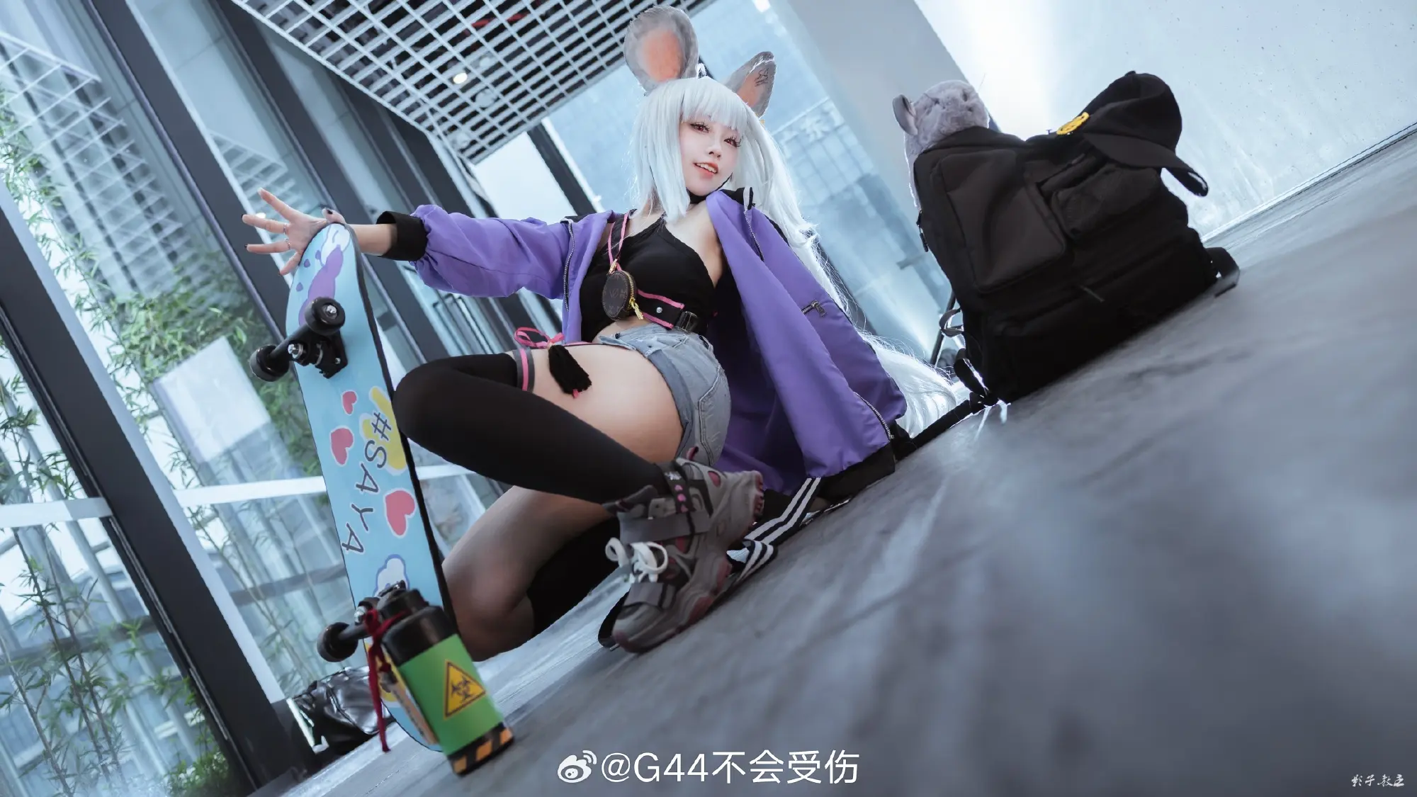 COSPLAY 这个，能用来做实验吗？ 蔚蓝档案 纱绫@G44不会受伤 COSPLAY-第3张