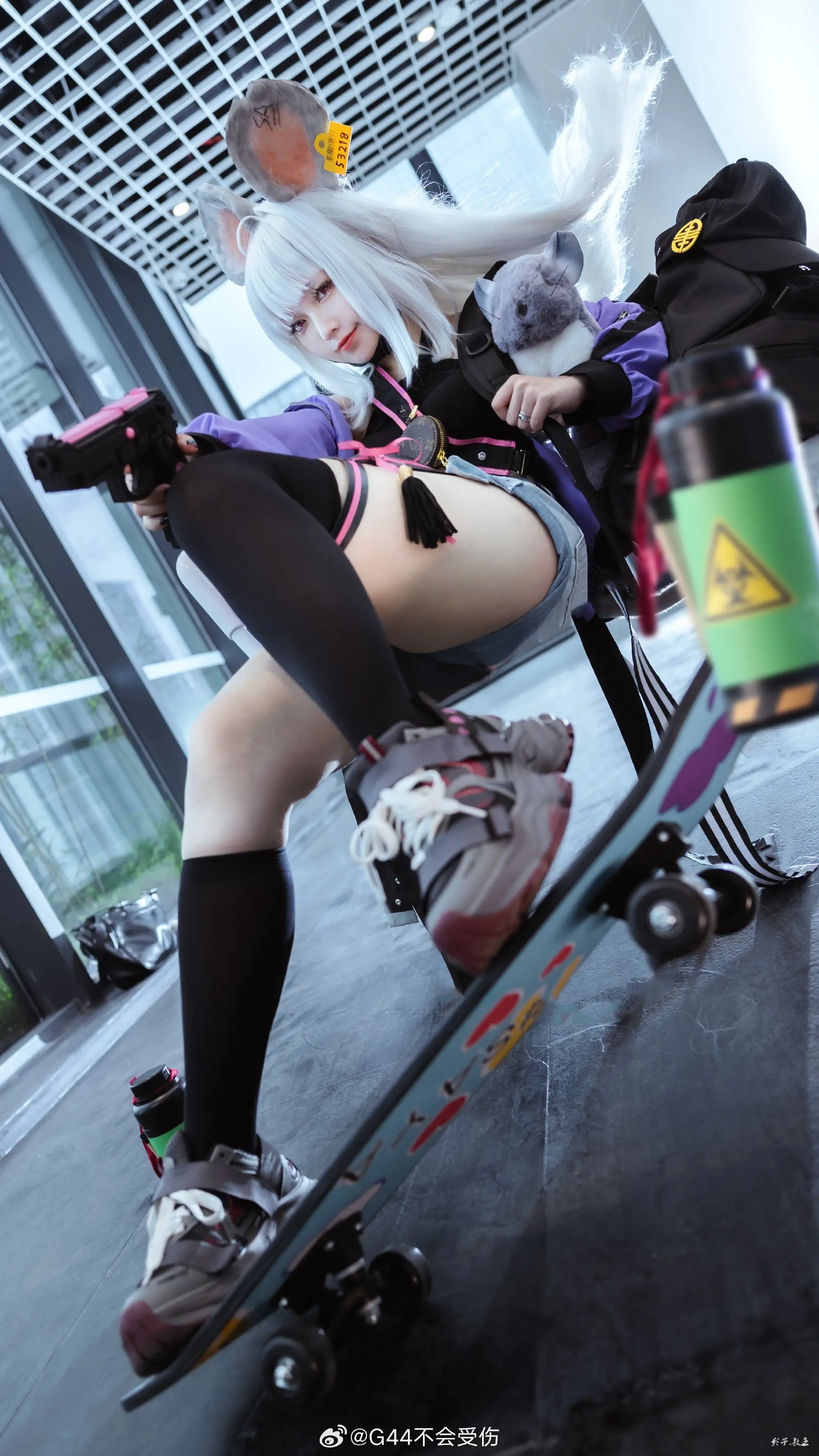 COSPLAY 这个，能用来做实验吗？ 蔚蓝档案 纱绫@G44不会受伤 COSPLAY-第9张