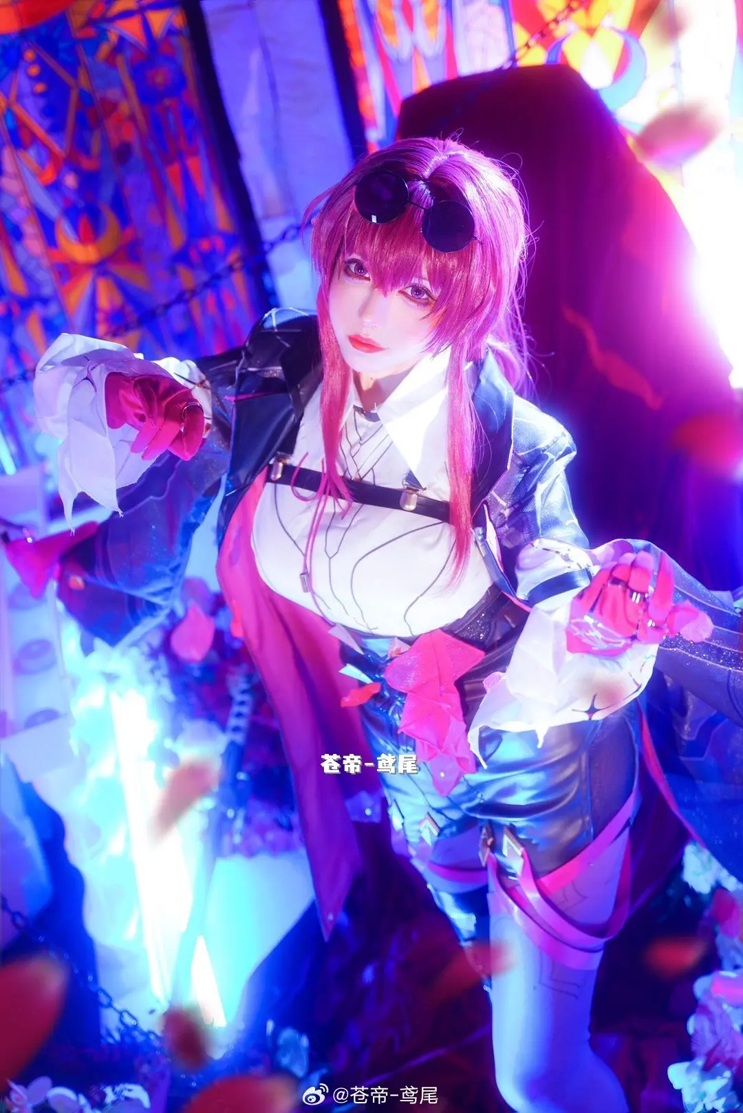 cosplay 星穹铁道 卡芙卡@苍帝-鸢尾-公众号小姨ai