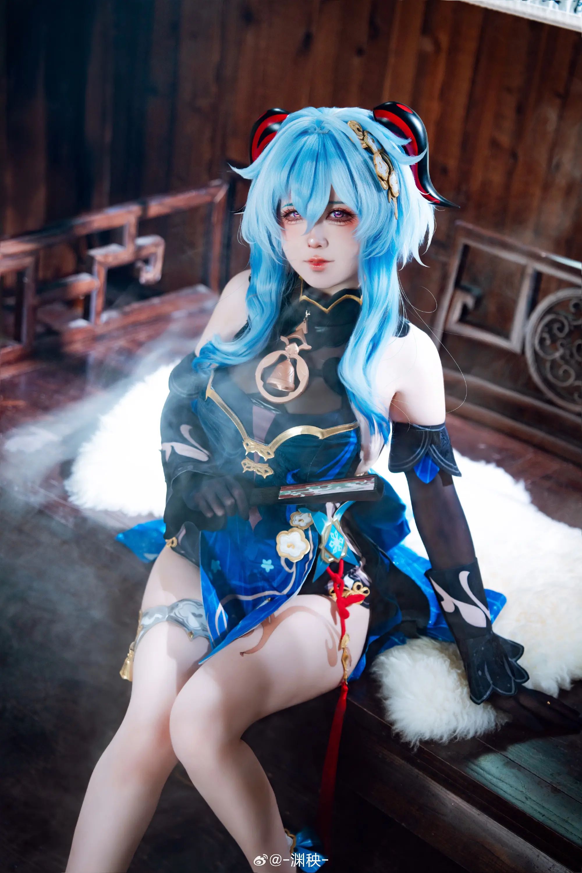 COSPLAY 原神 甘雨-玄玉瑶芳cos@-渊秧--公众号小姨ai