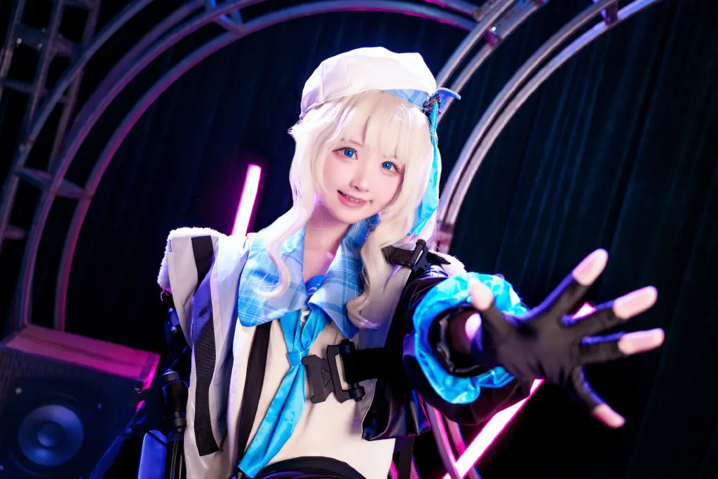 COSPLAY 噔噔，维普蕾，闪亮登场☆！ 少女前线2追放 维普蕾@矮乐多Aliga COSPLAY-第2张