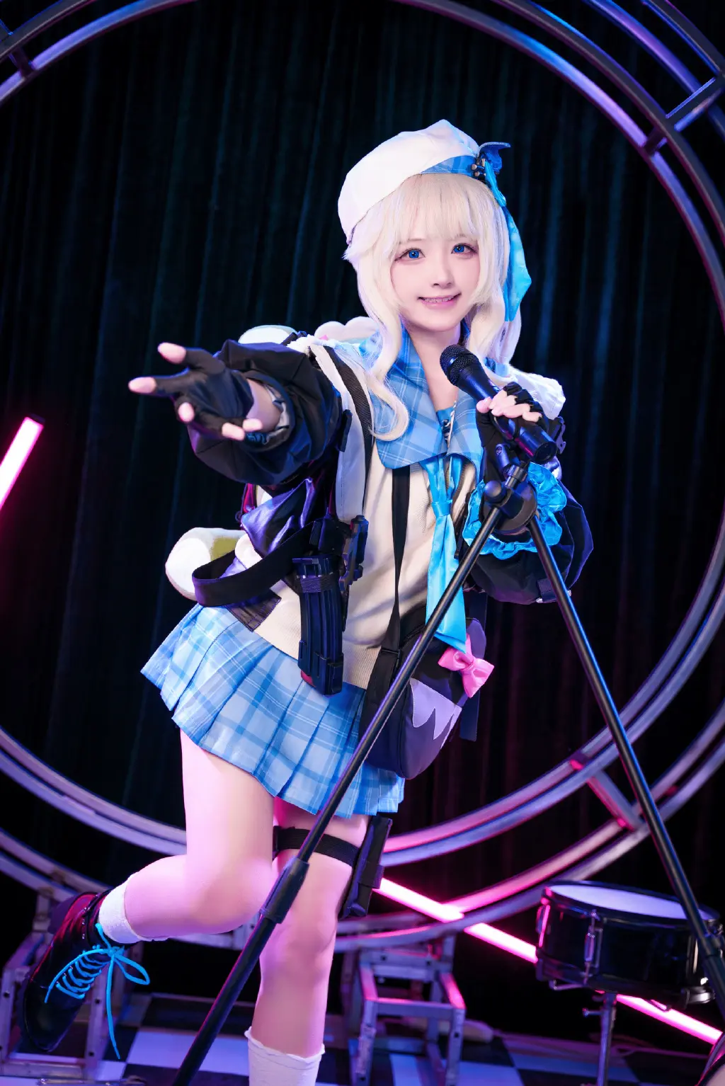 COSPLAY 噔噔，维普蕾，闪亮登场☆！ 少女前线2追放 维普蕾@矮乐多Aliga COSPLAY-第6张