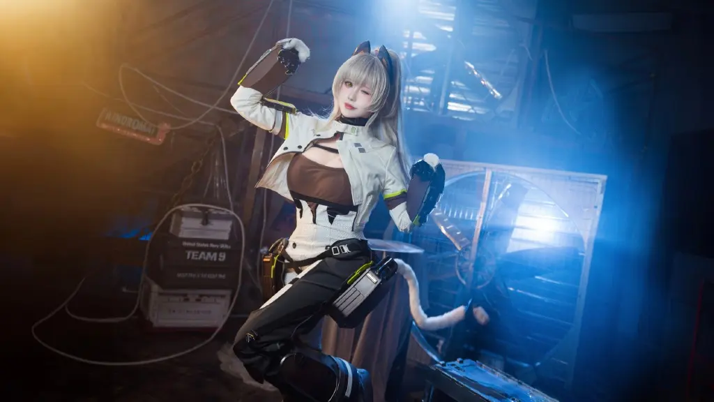 cosplay 少女前线2追放 佩里提亚@炼奶Mayoi COSPLAY-第3张
