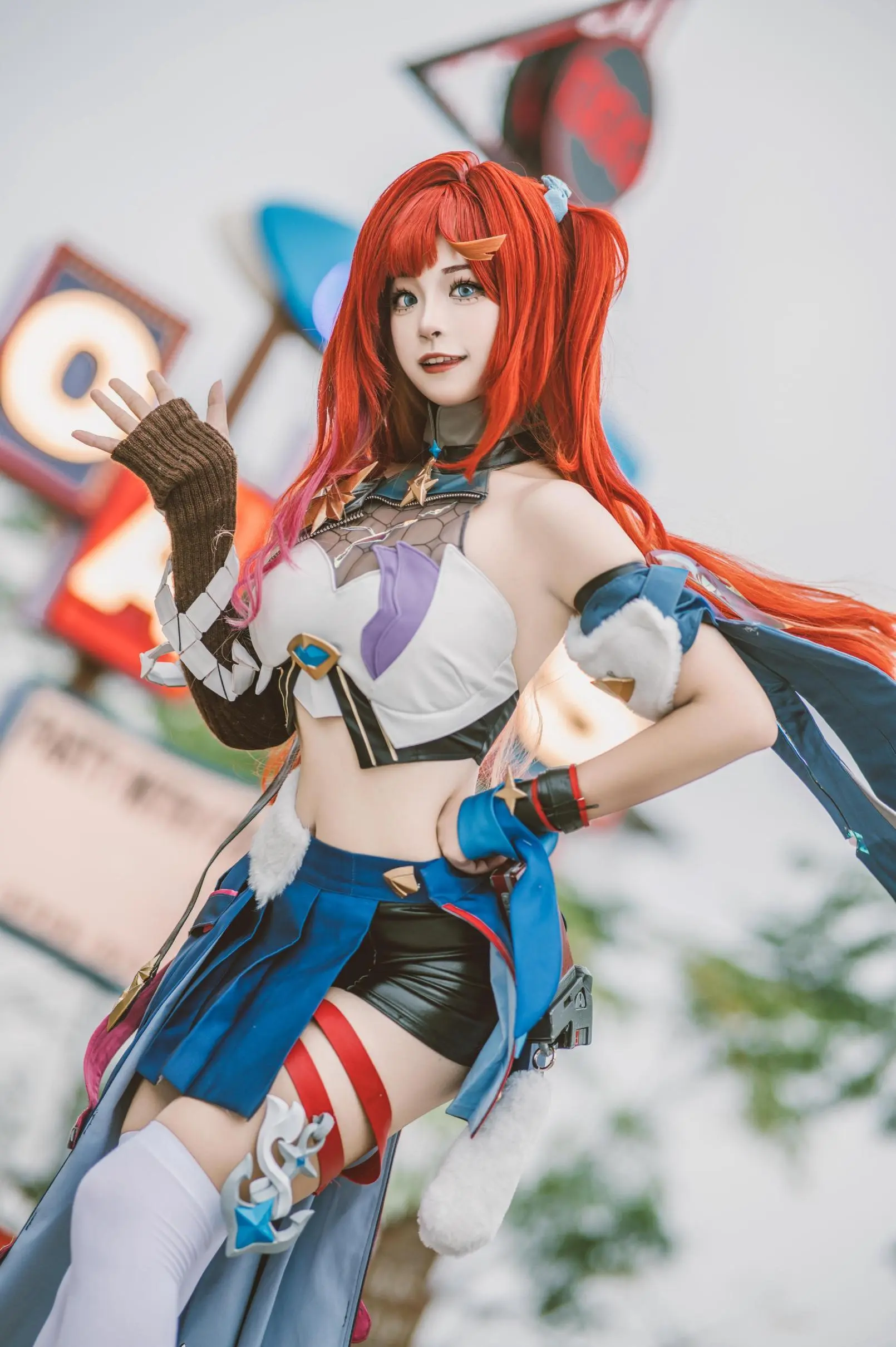 cosplay 寻梦者你好呀～我是活力少女王——希娜狄雅！”(>w-公众号小姨ai
