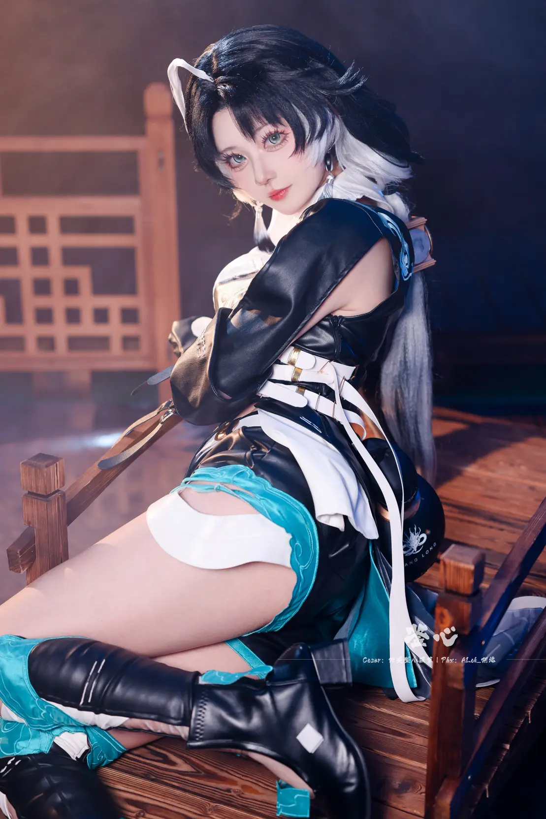 COSPLAY 吃吃包子吹吹笛子（呆毛）这样的鉴心也是很可爱的！ 鸣潮 鉴心@阳炎型小菠萝 COSPLAY-第8张