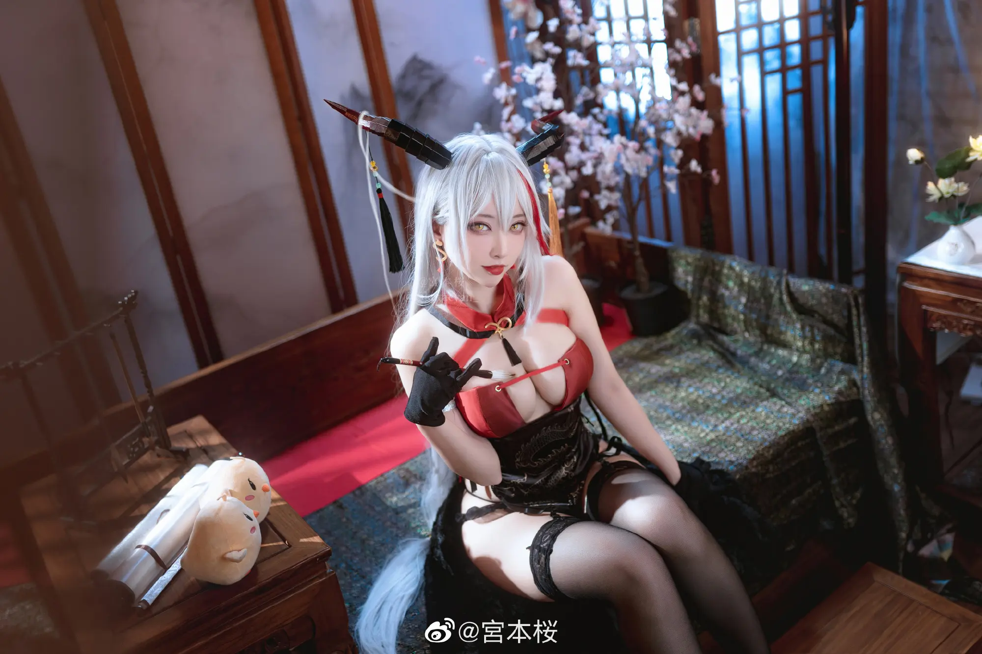 cosplay 碧蓝航线 埃吉尔@宮本桜 COSPLAY-第9张
