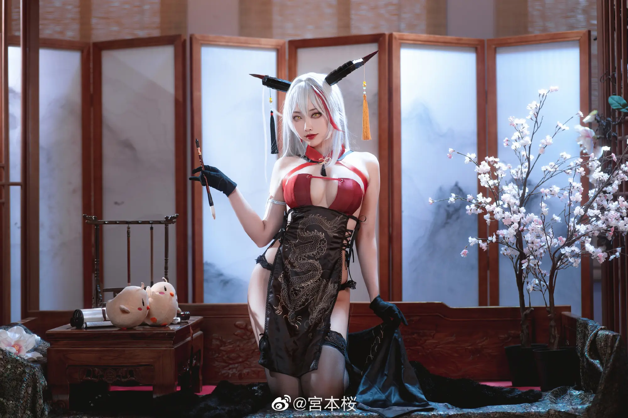 cosplay 碧蓝航线 埃吉尔@宮本桜 COSPLAY-第7张