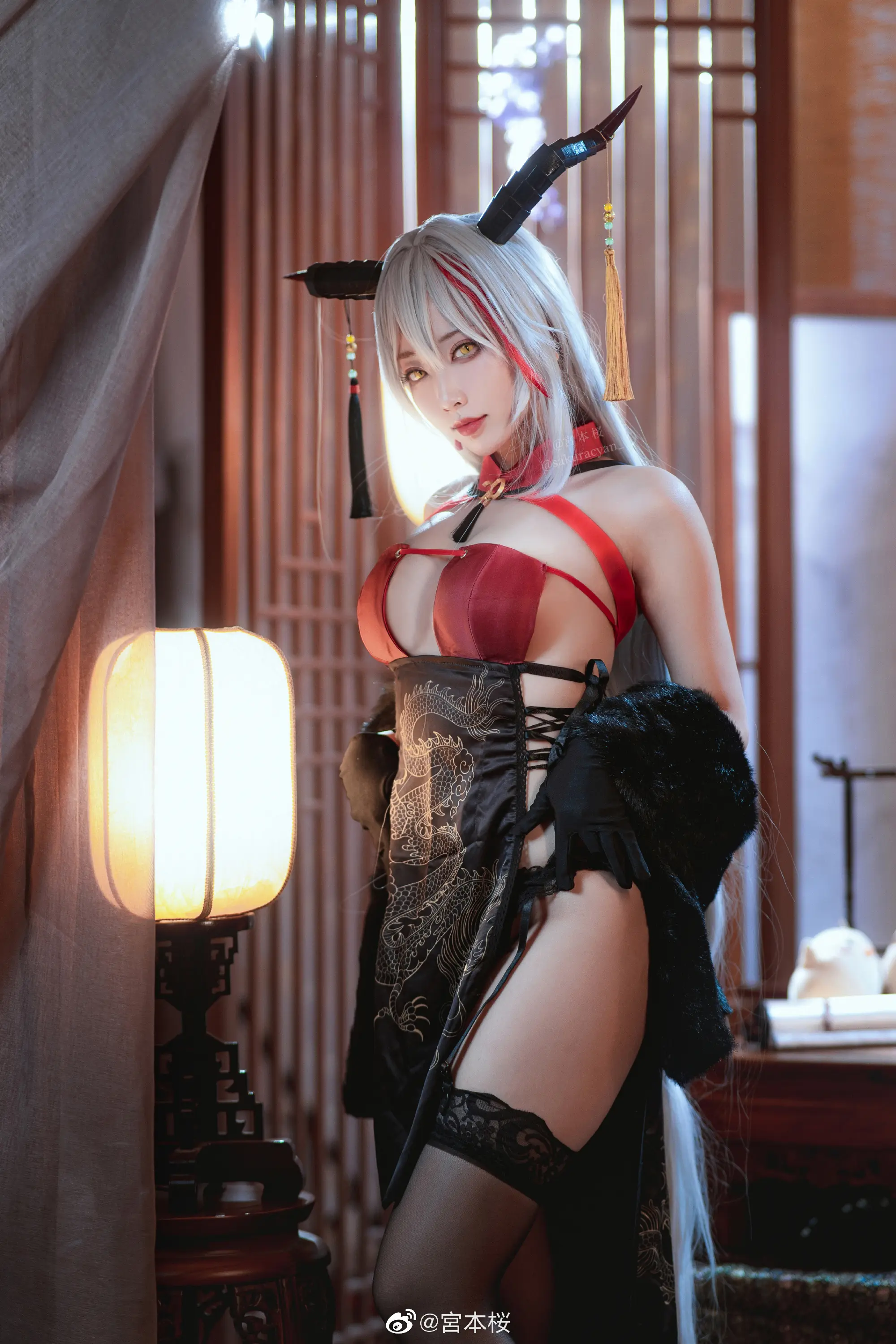 cosplay 碧蓝航线 埃吉尔@宮本桜-公众号小姨ai