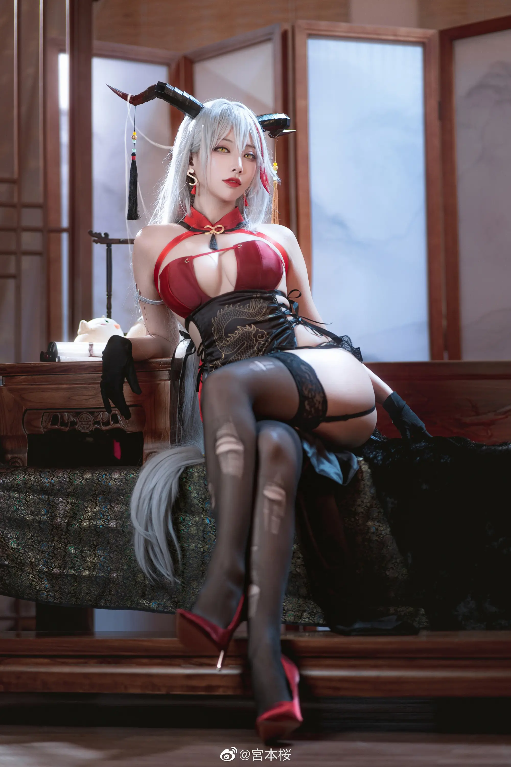 cosplay 碧蓝航线 埃吉尔@宮本桜 COSPLAY-第12张