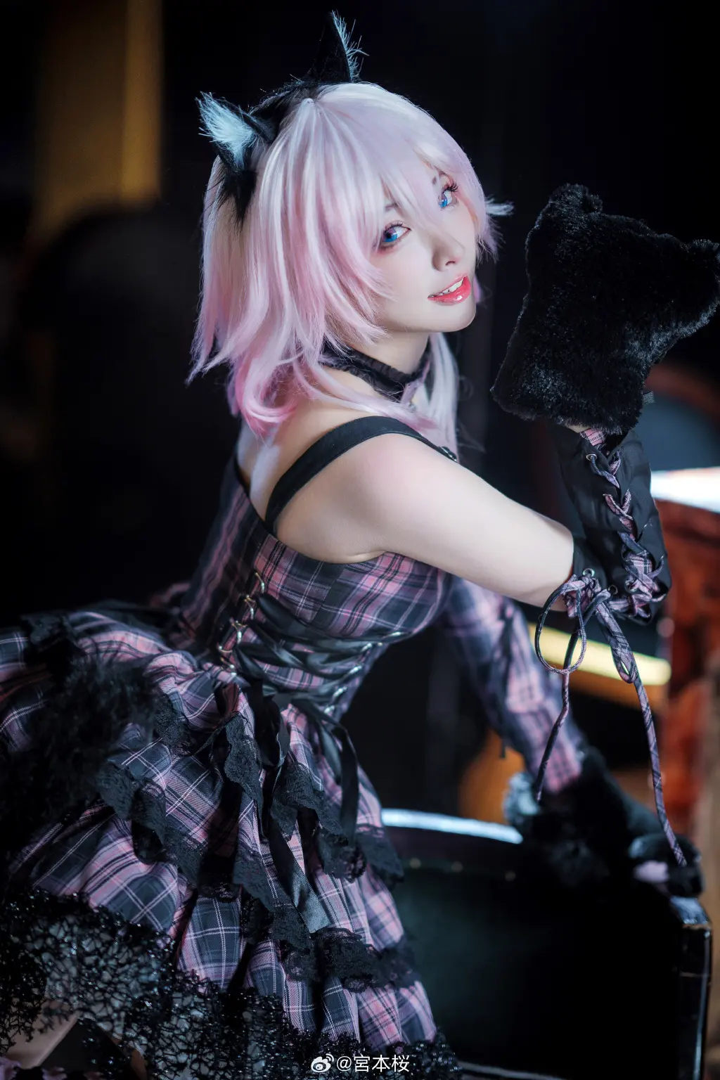 COSPLAY 崩坏：星穹铁道 万圣节穿搭限定小黑猫三月七来啦！@宮本桜 COSPLAY-第8张