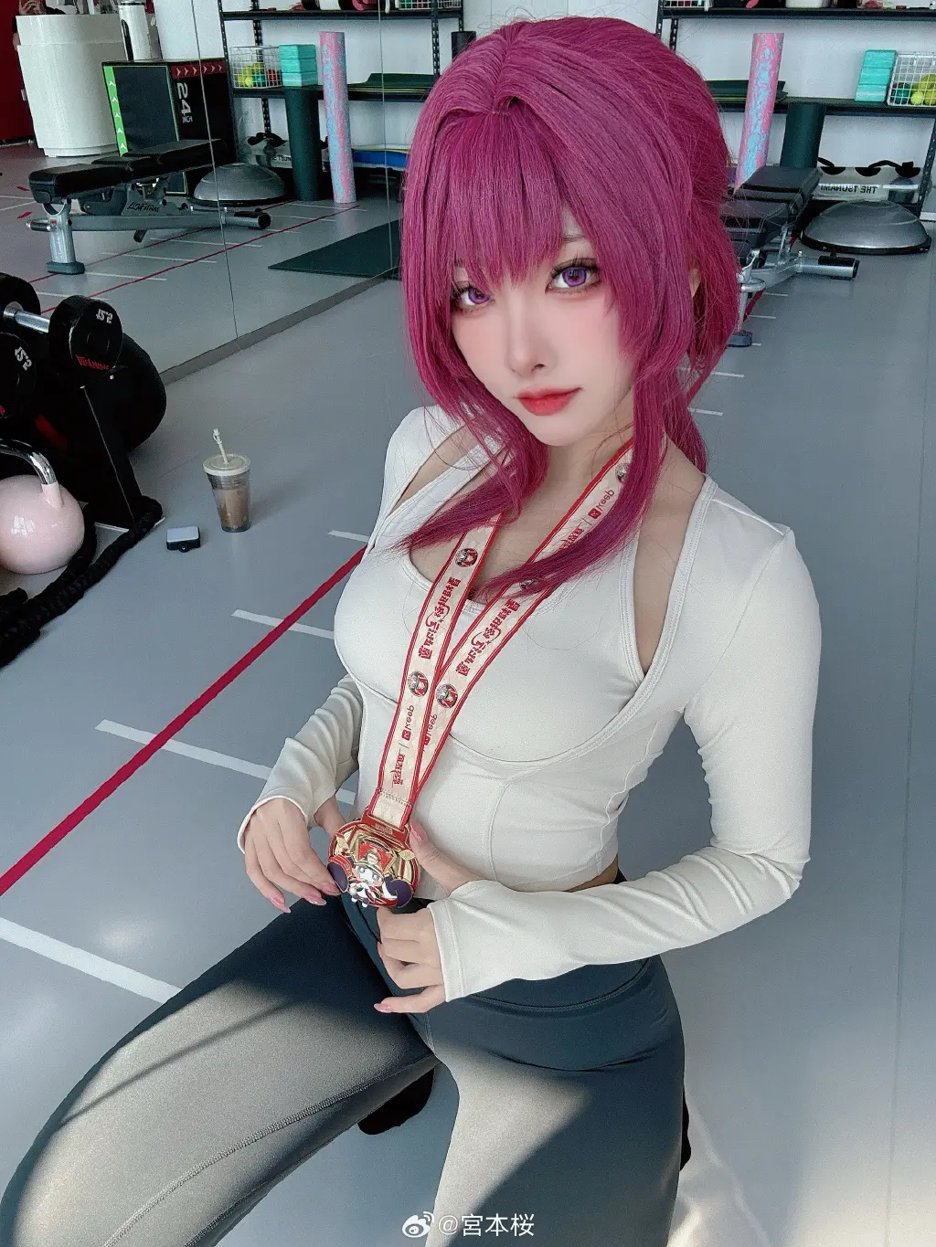 让我来看看…拿到了keep奖牌的小朋友在哪呢？ 崩坏：星穹铁道@宮本桜 COSPLAY-第5张