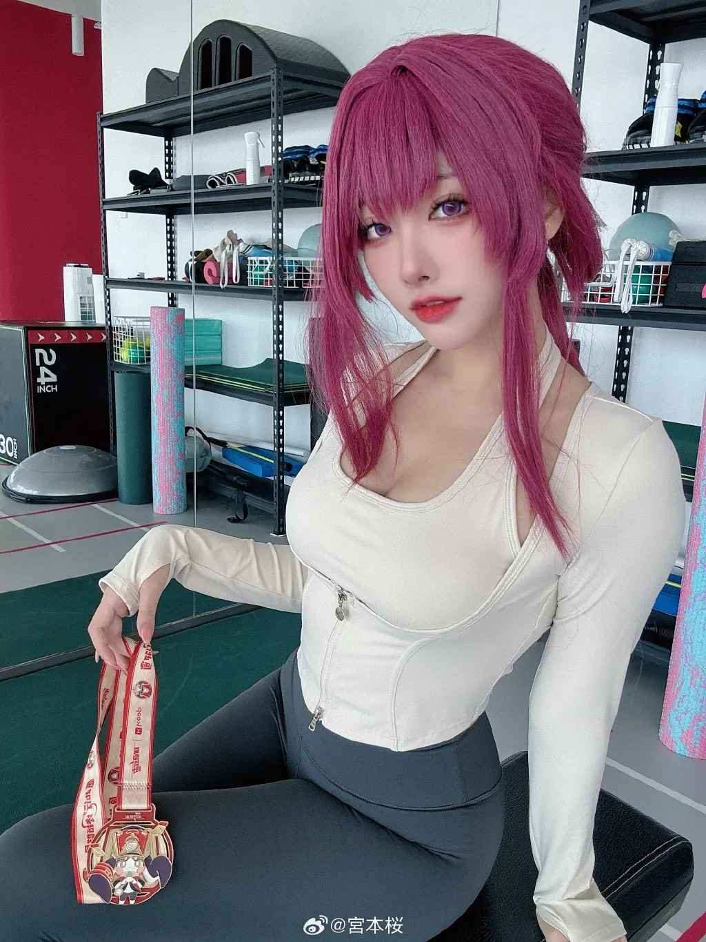 让我来看看…拿到了keep奖牌的小朋友在哪呢？ 崩坏：星穹铁道@宮本桜 COSPLAY-第7张