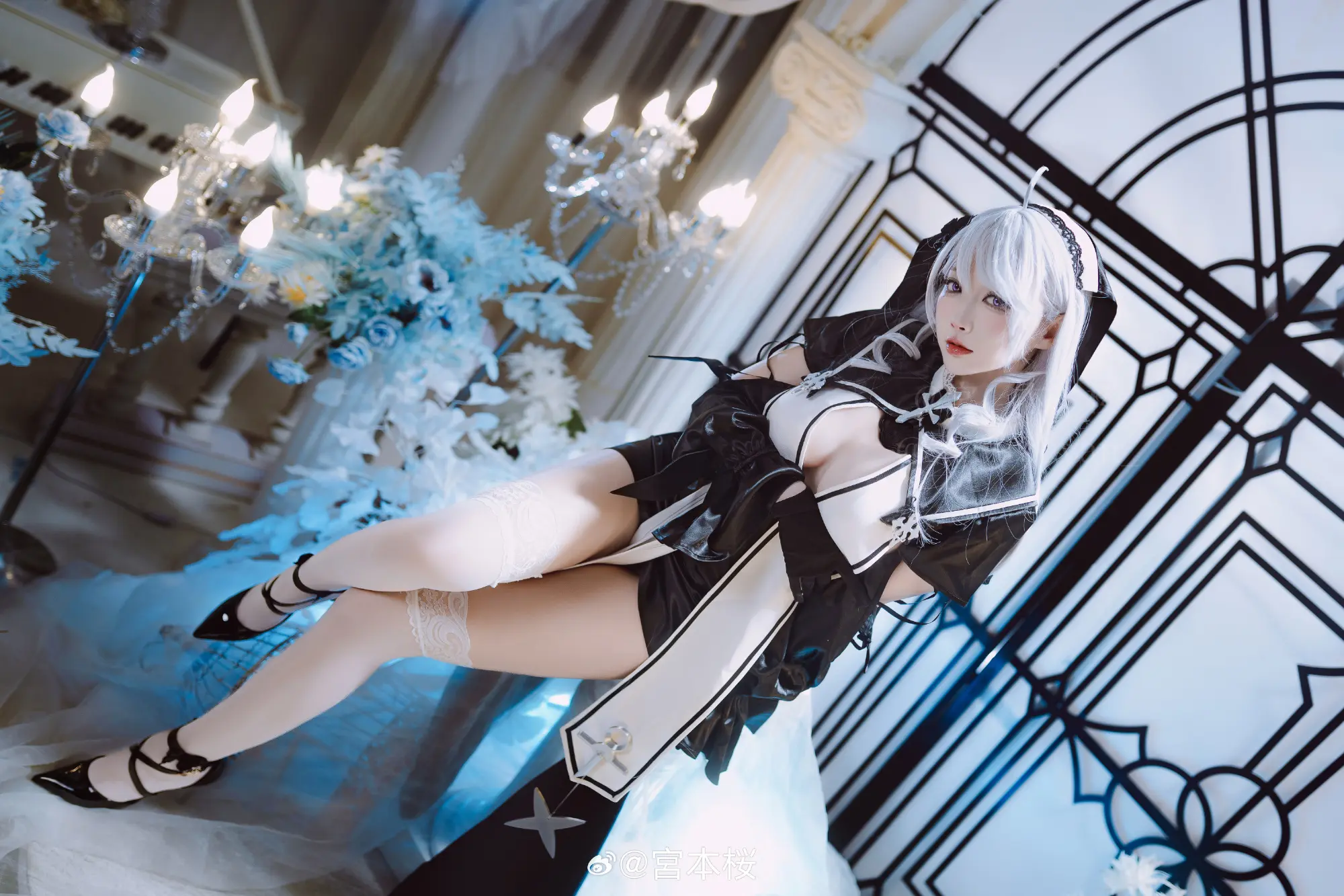 cosplay 碧蓝航线 阿尔及利亚·META@宮本桜 COSPLAY-第4张