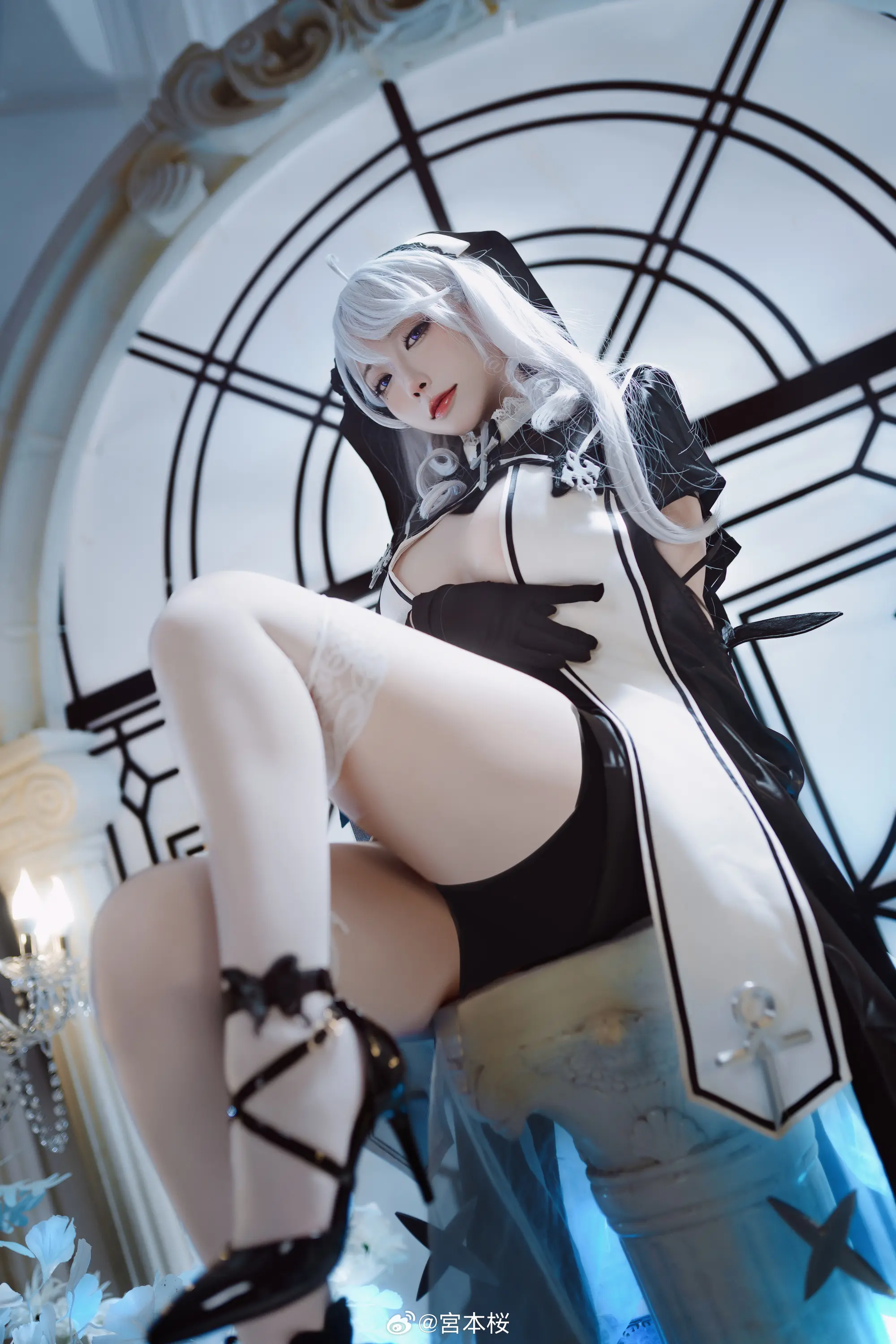 cosplay 碧蓝航线 阿尔及利亚·META@宮本桜-公众号小姨ai