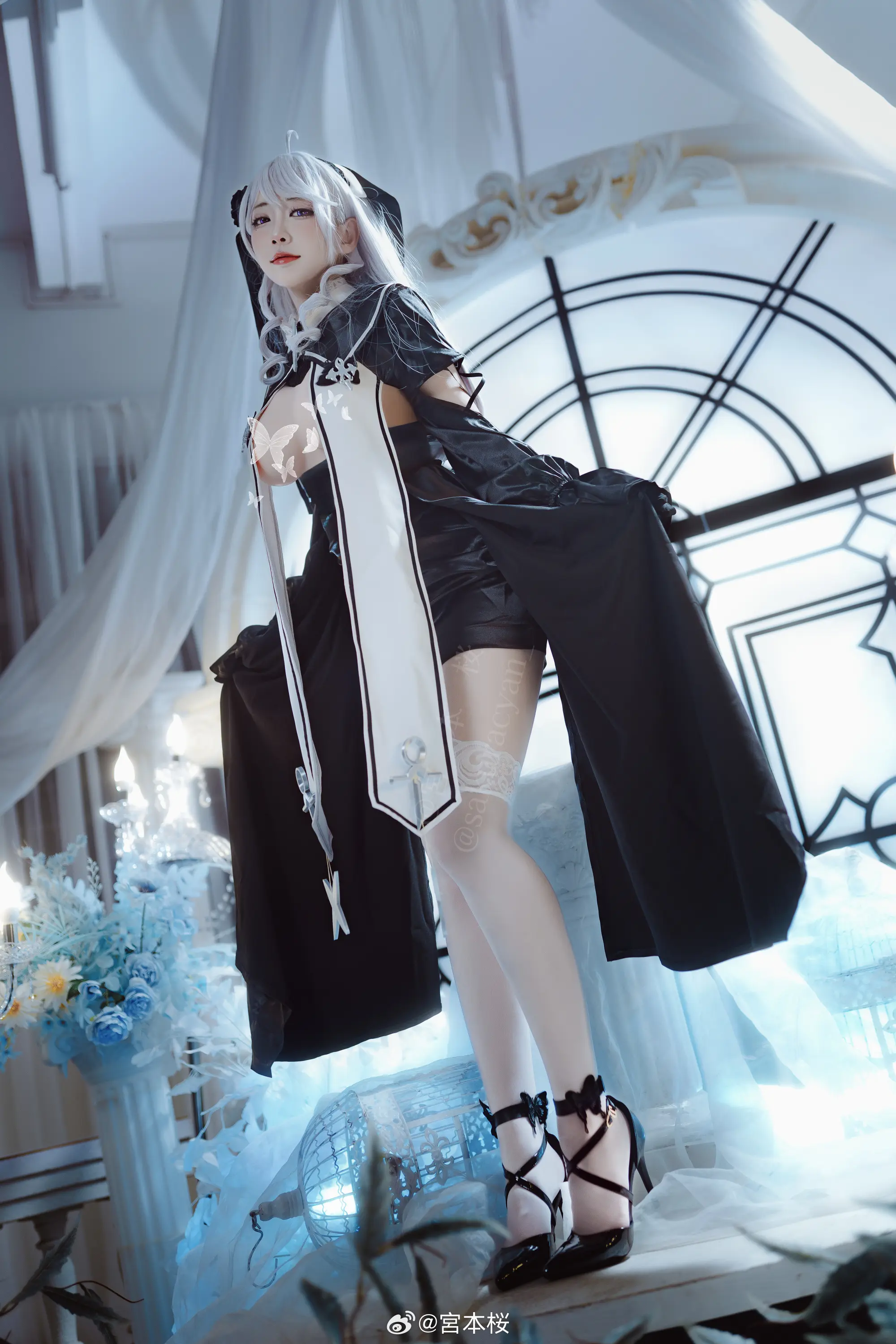 cosplay 碧蓝航线 阿尔及利亚·META@宮本桜 COSPLAY-第9张