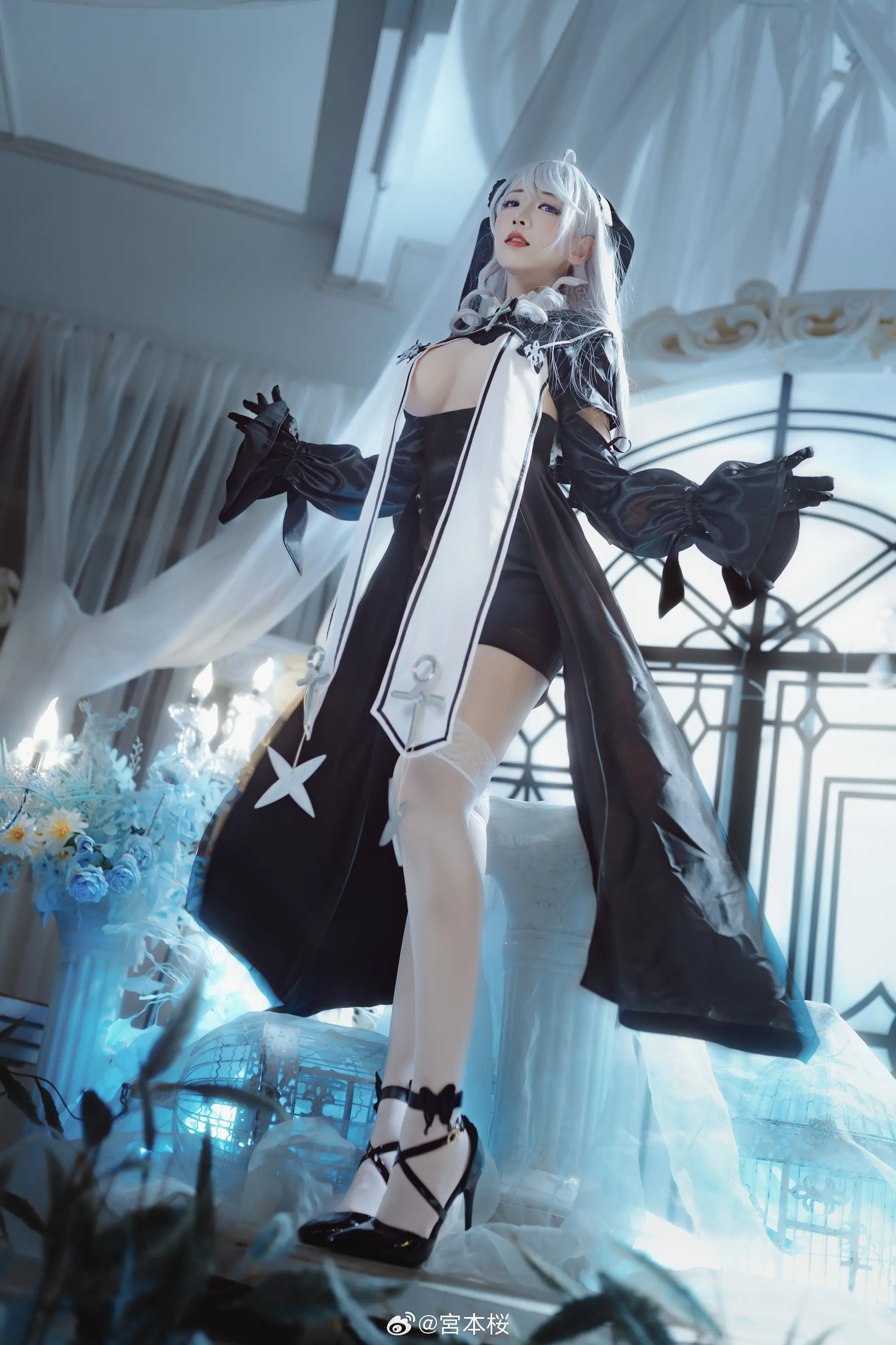 cosplay 碧蓝航线 阿尔及利亚·META@宮本桜 COSPLAY-第3张