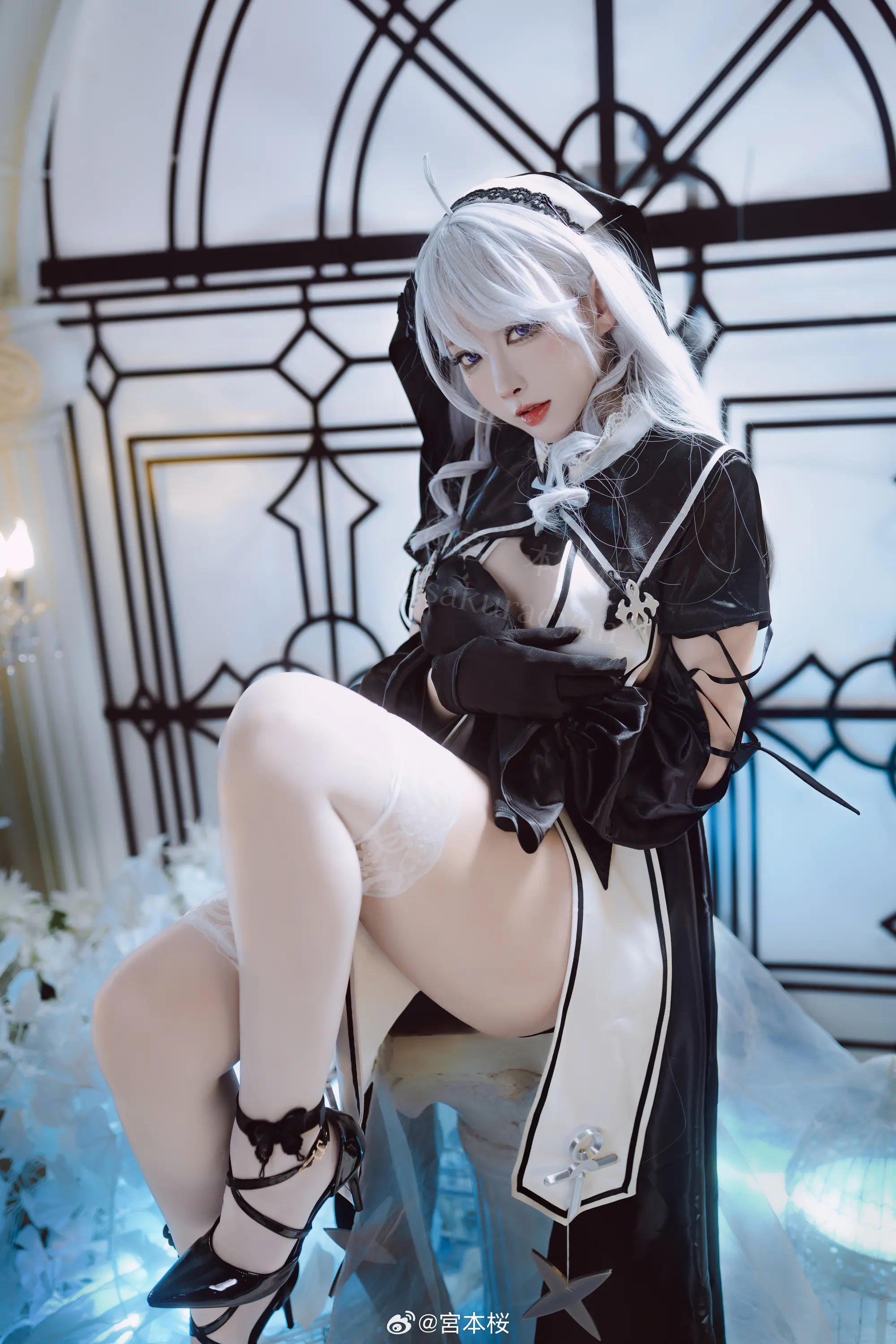 cosplay 碧蓝航线 阿尔及利亚·META@宮本桜 COSPLAY-第6张