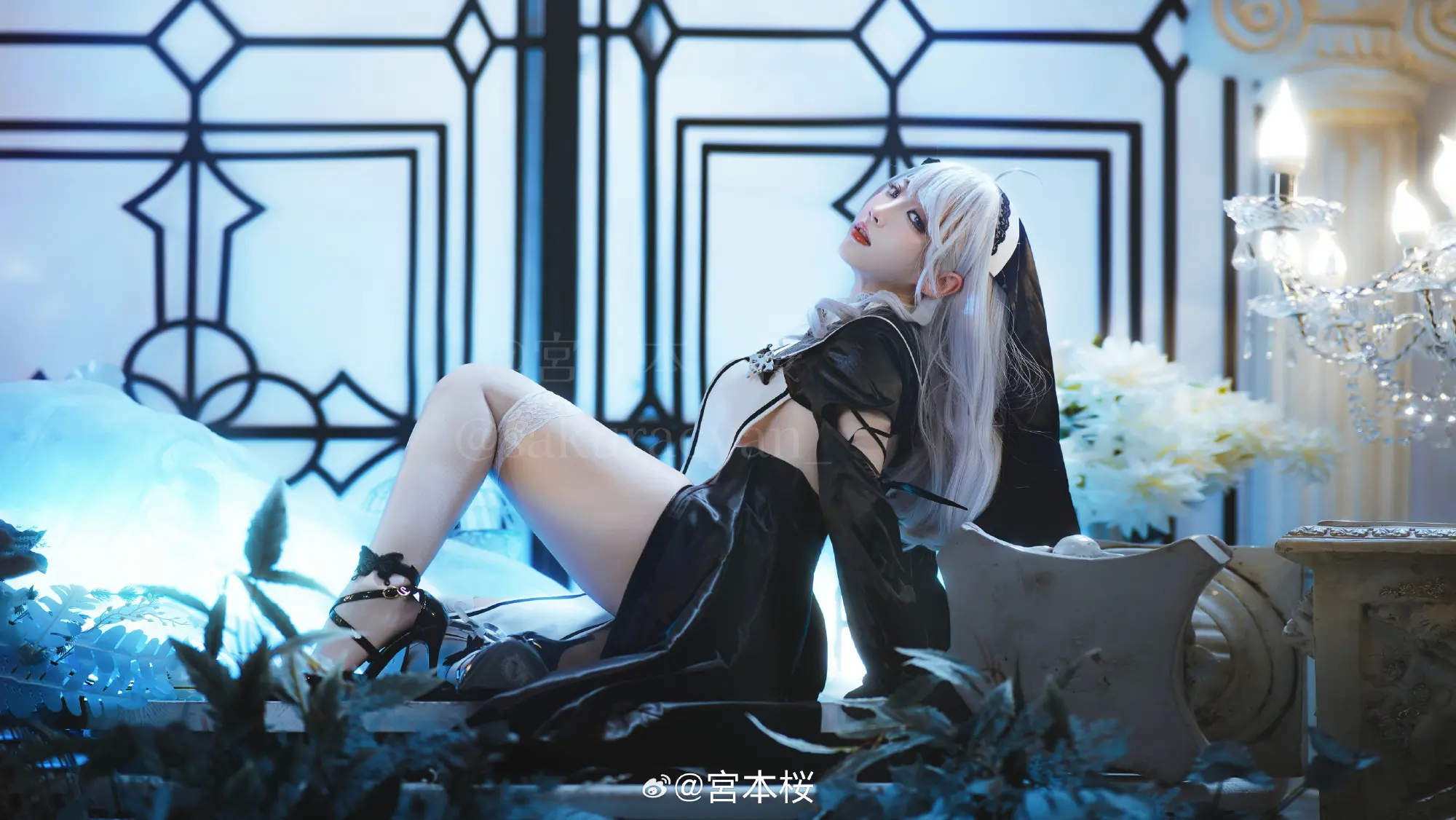 cosplay 碧蓝航线 阿尔及利亚·META@宮本桜 COSPLAY-第7张