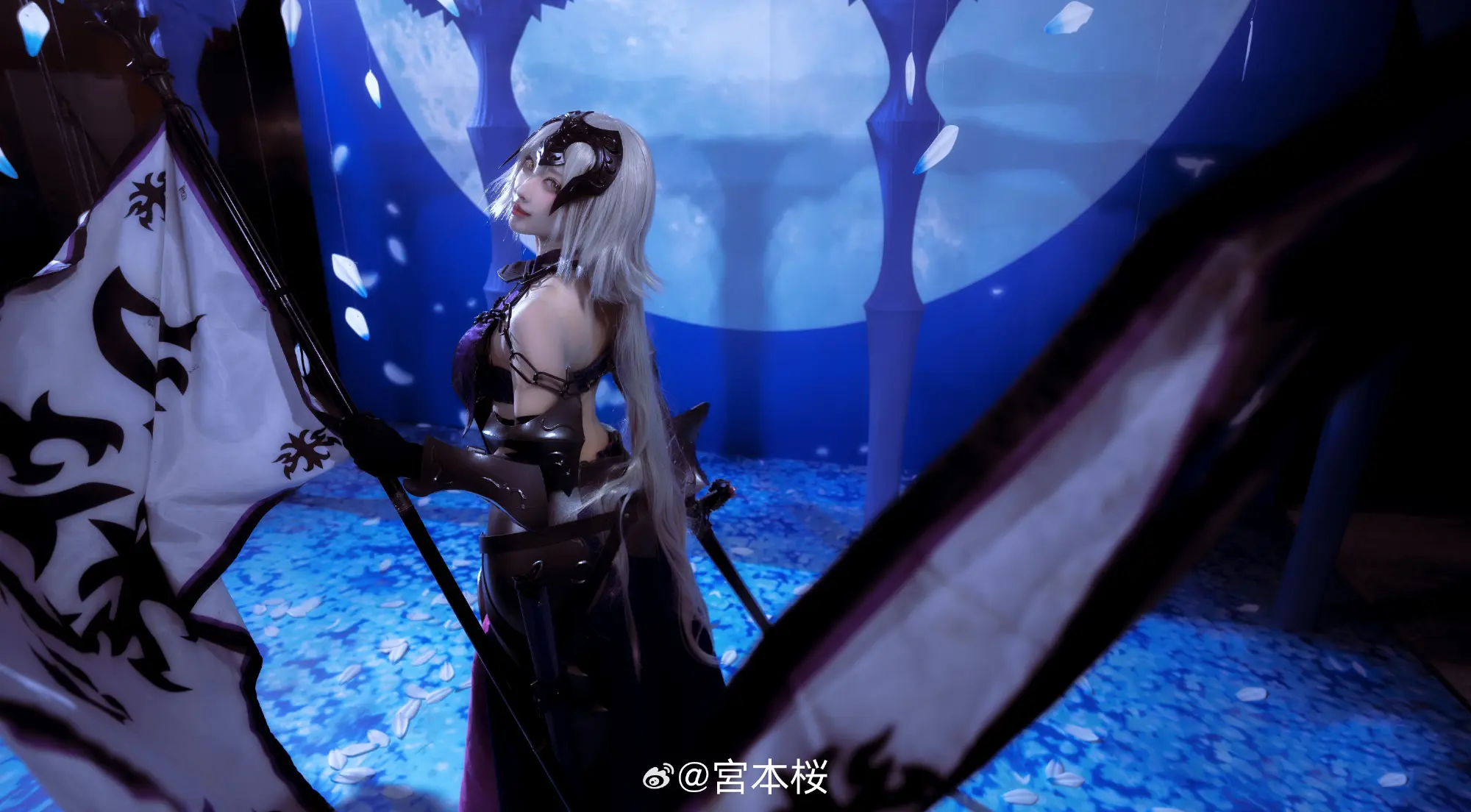 cospaly Fate/GrandOrder黑贞德@宮本桜 COSPLAY-第6张