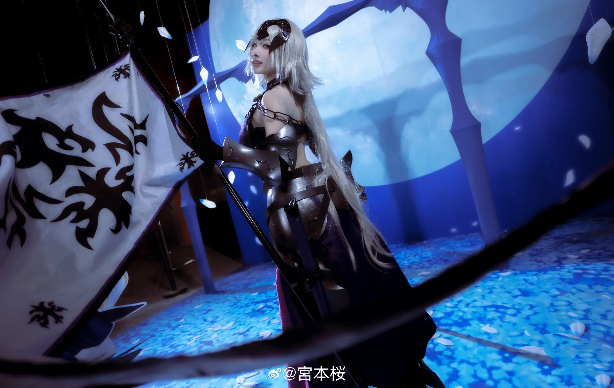 cospaly Fate/GrandOrder黑贞德@宮本桜 COSPLAY-第3张
