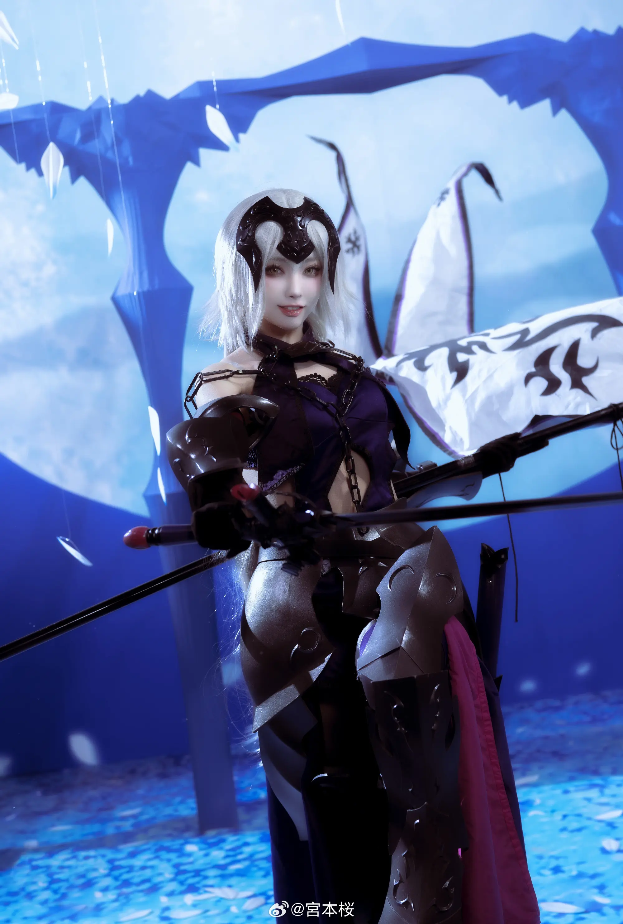 cospaly Fate/GrandOrder黑贞德@宮本桜 COSPLAY-第7张