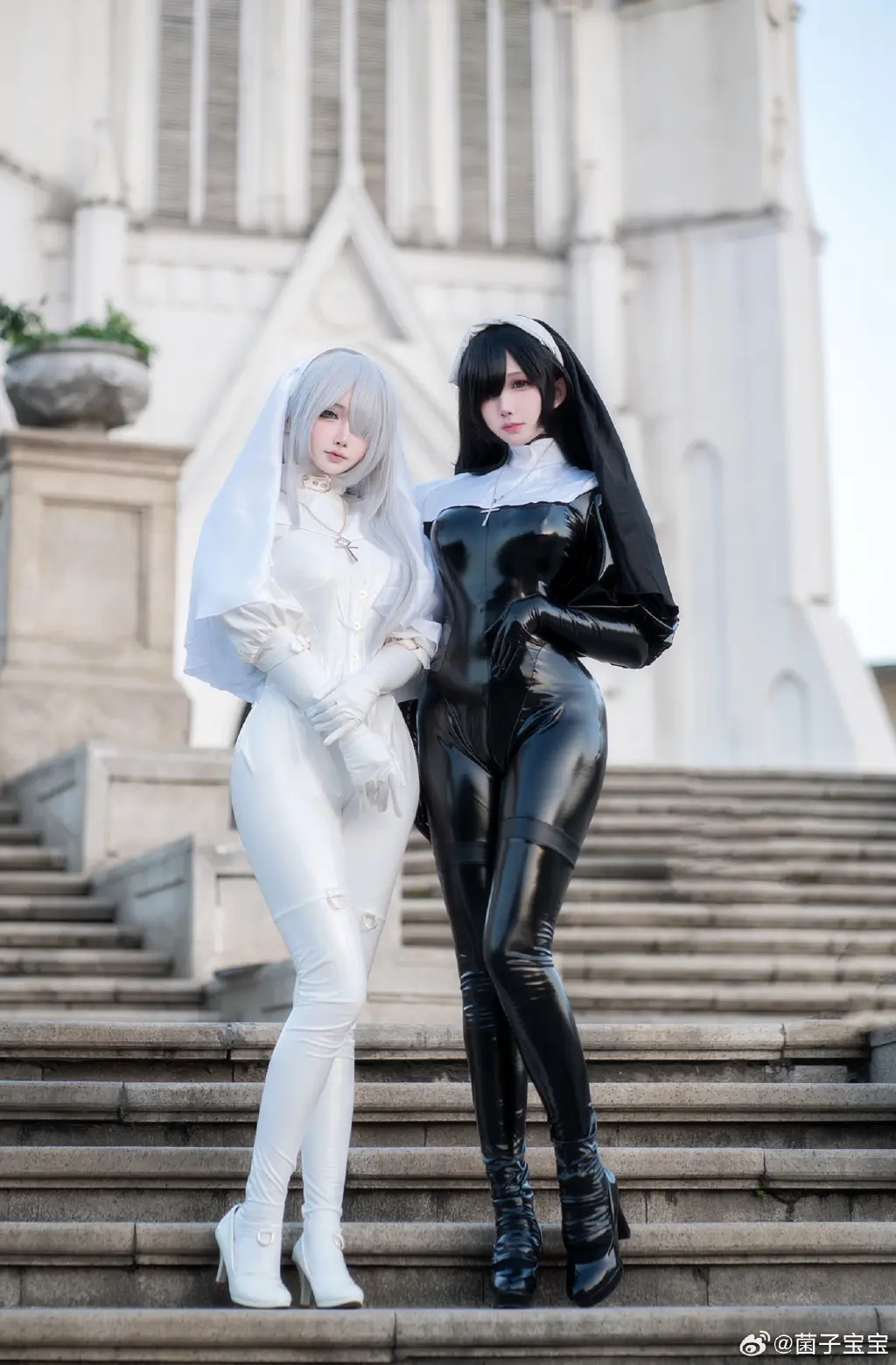 修女 进来忏悔！@菌子宝宝 COSPLAY-第4张