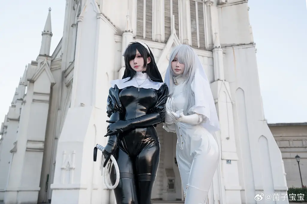修女 进来忏悔！@菌子宝宝 COSPLAY-第6张