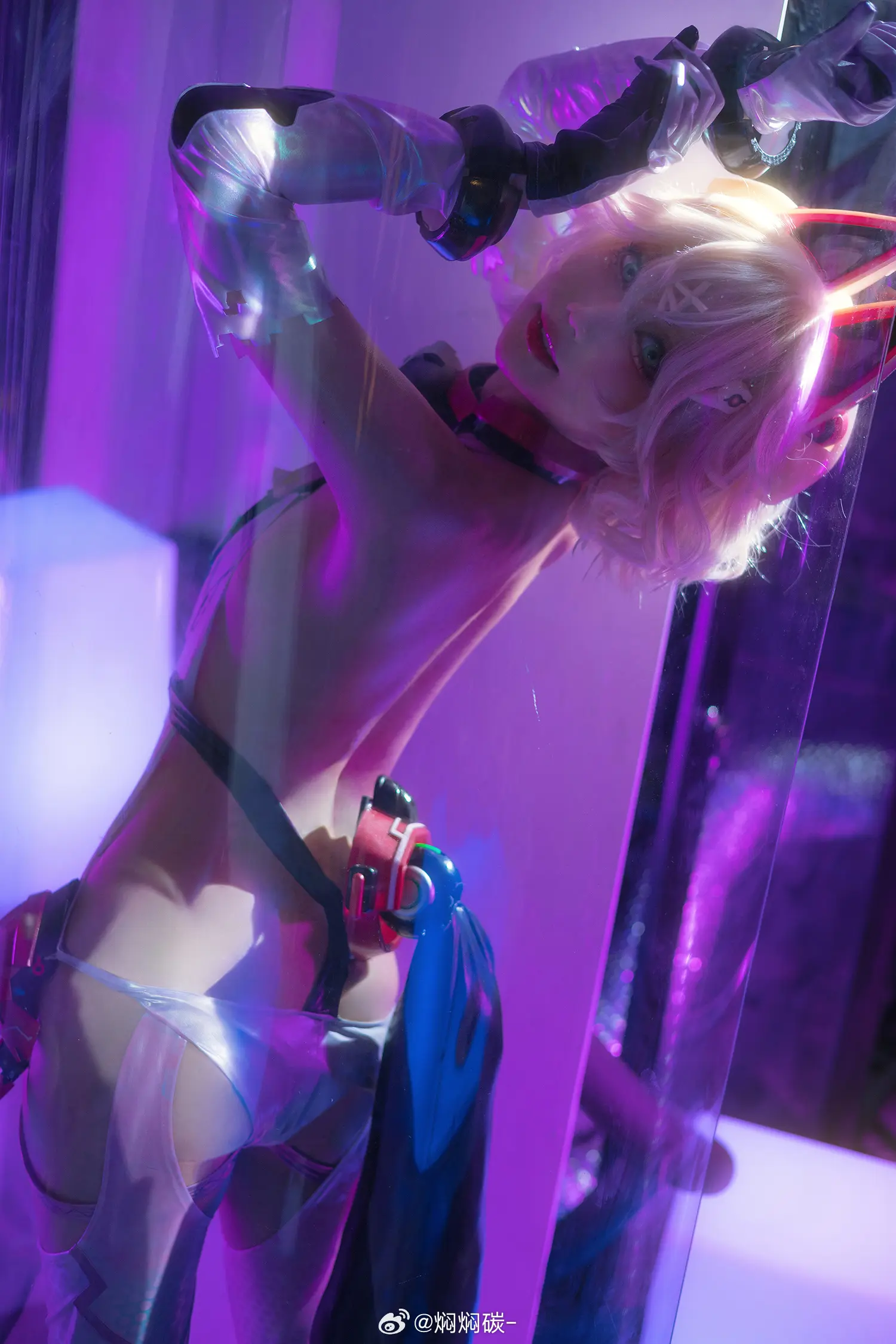 COSPLAY 出过那么多次猫猫头，这次是最不一样的一次了！ 交错战线 绯猁@焖焖碳- COSPLAY-第8张